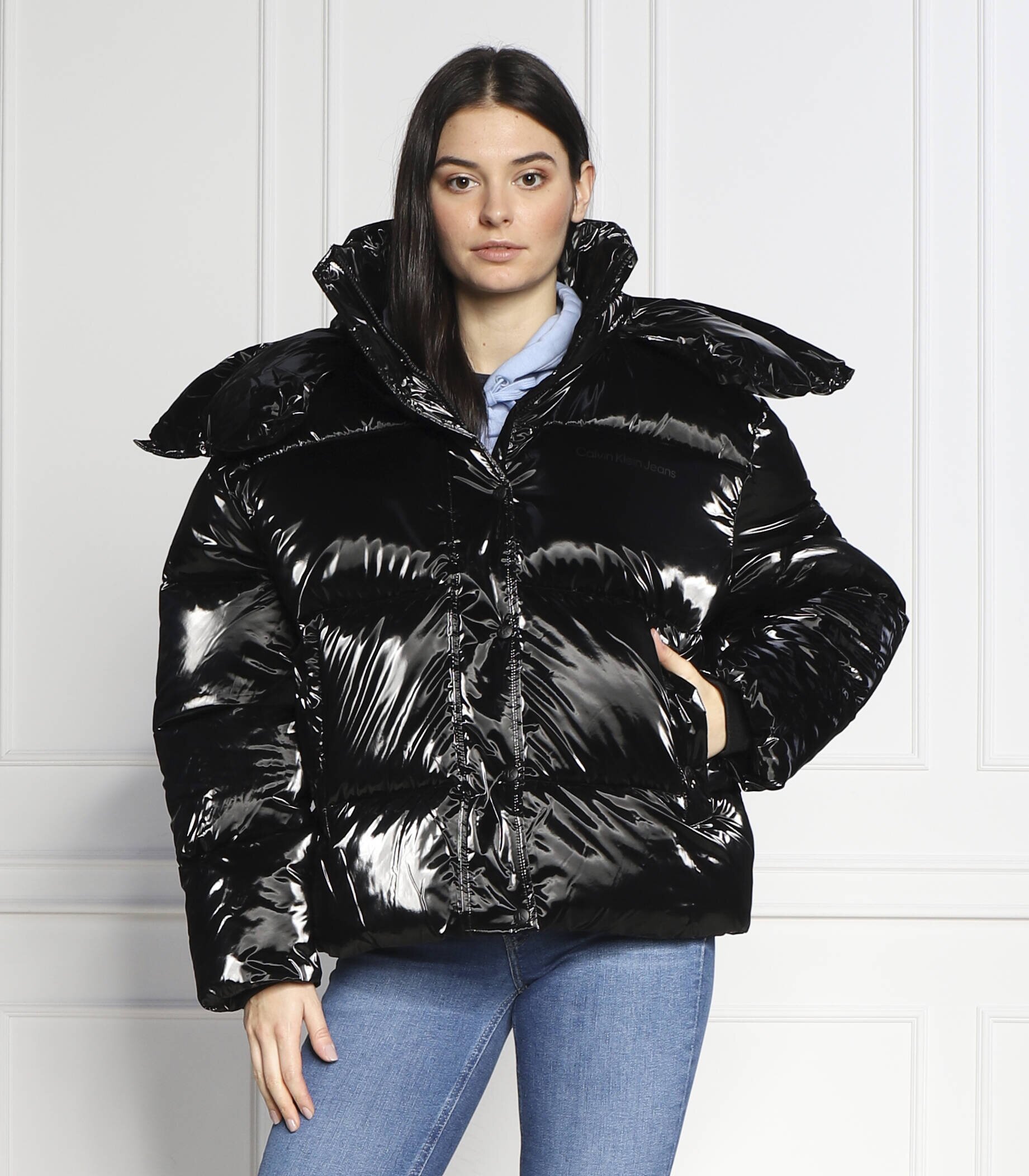 Calvin Klein Jeans De puf geacă | Oversize fit
