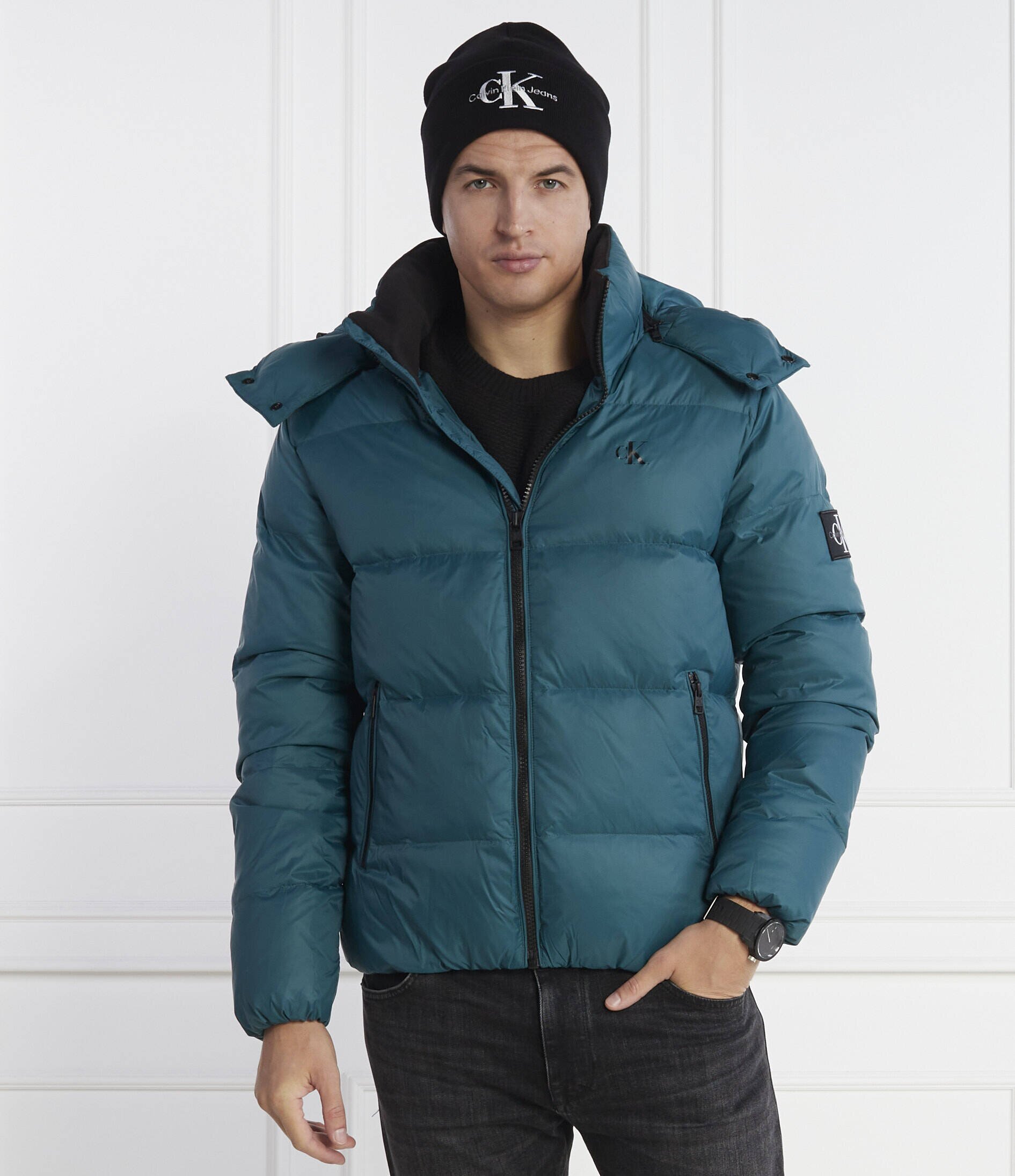 Calvin Klein Jeans De puf geacă | Regular Fit