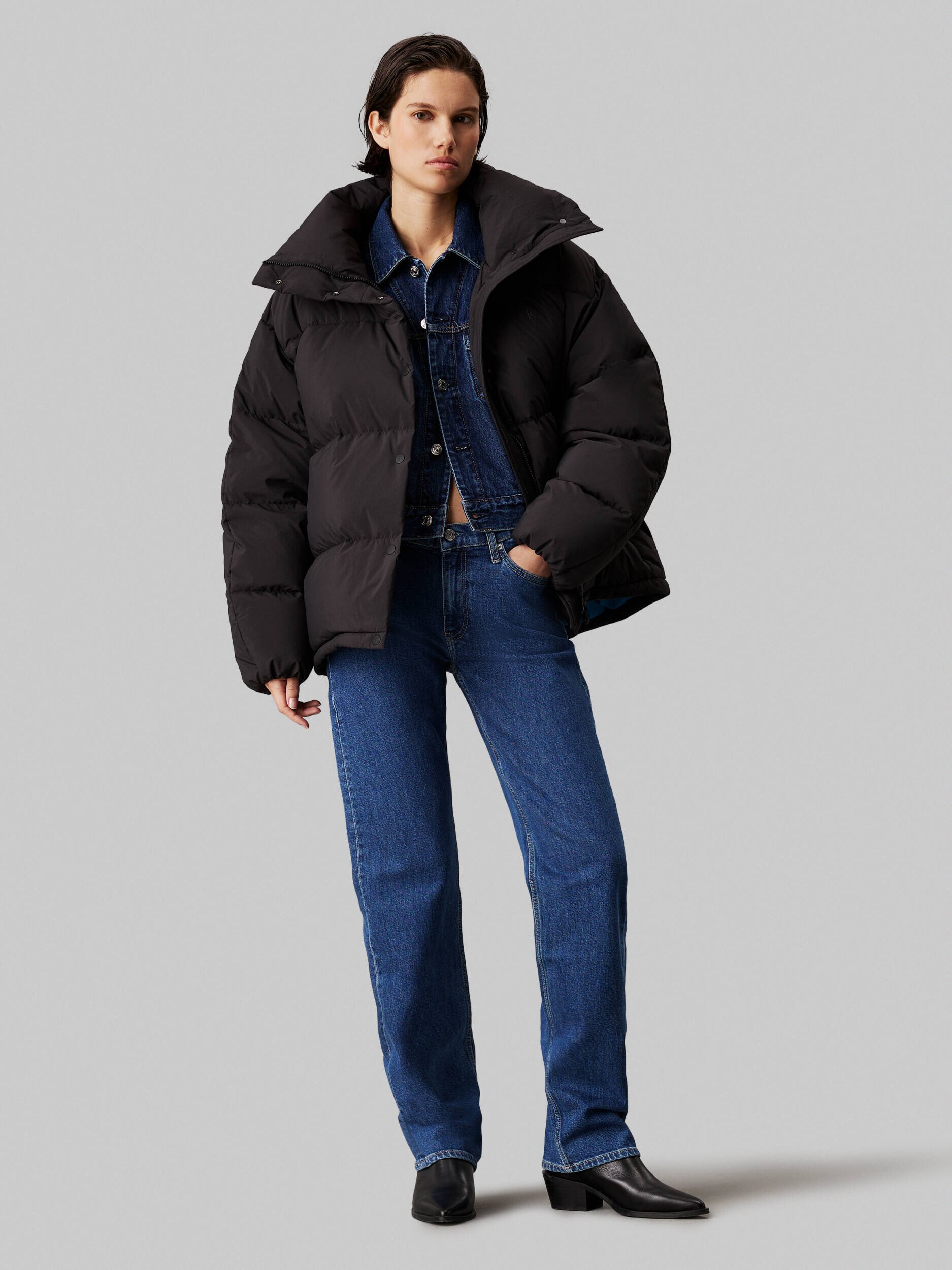 Calvin Klein Jeans De puf geacă | Relaxed fit
