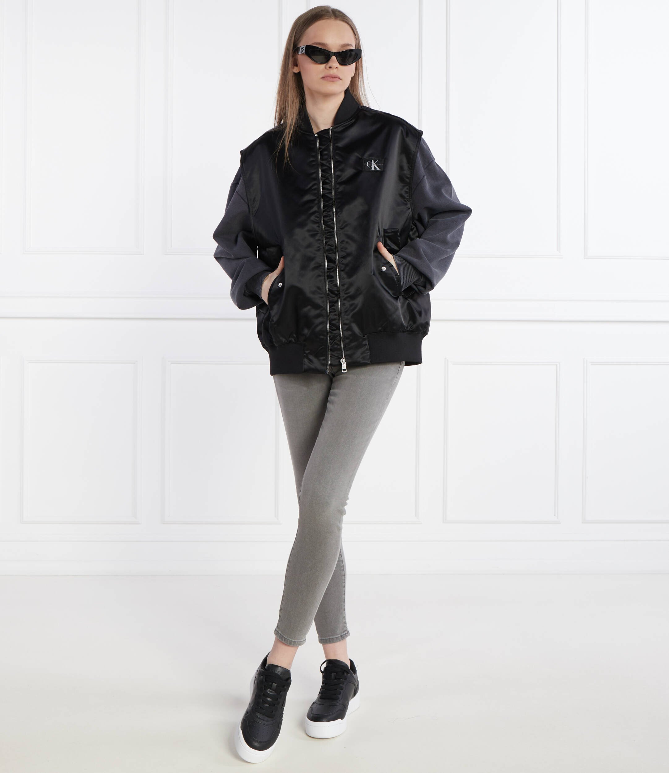 Calvin Klein Jeans De satin vestă | Loose fit