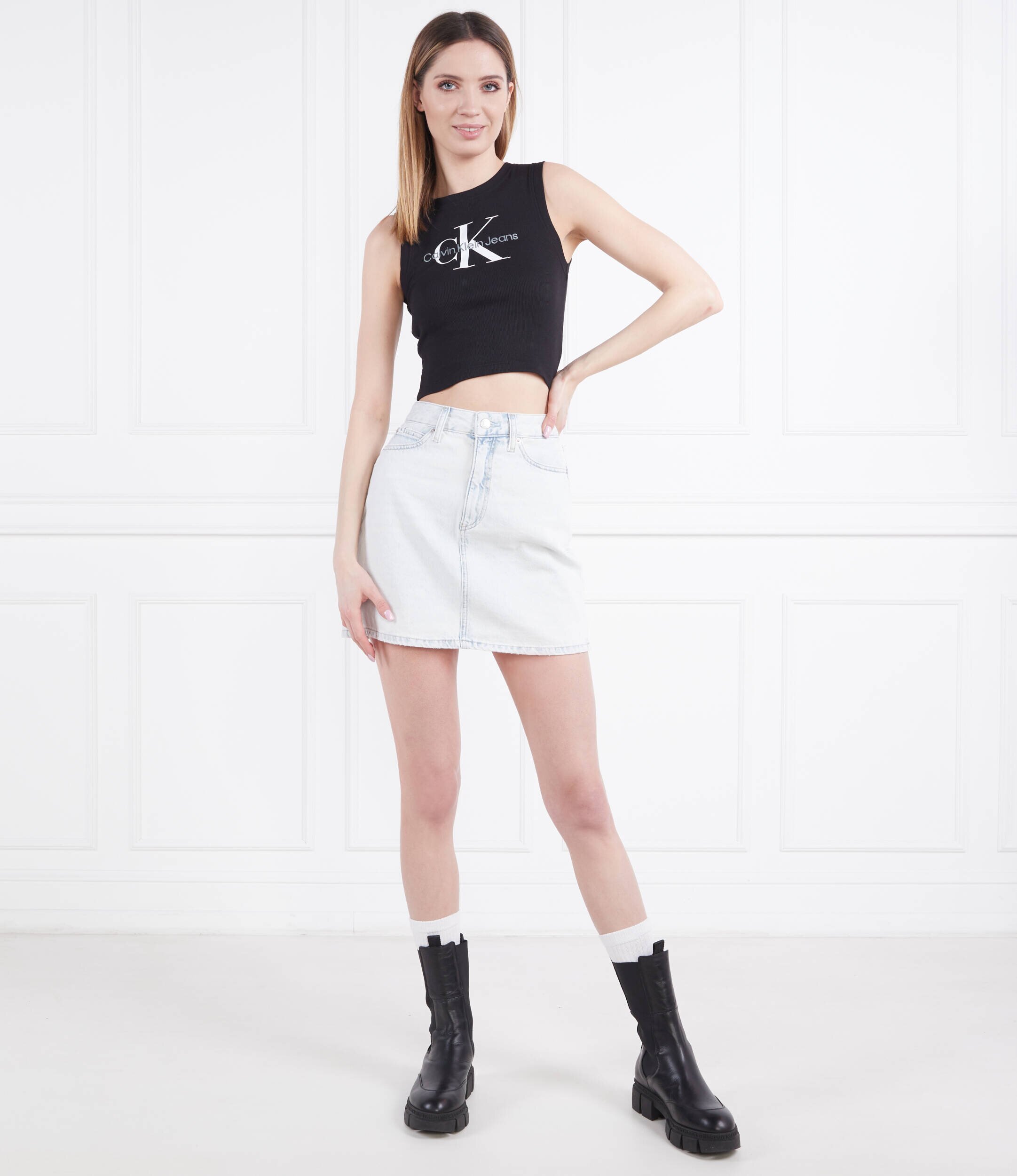 Calvin Klein Jeans Fustă | high rise