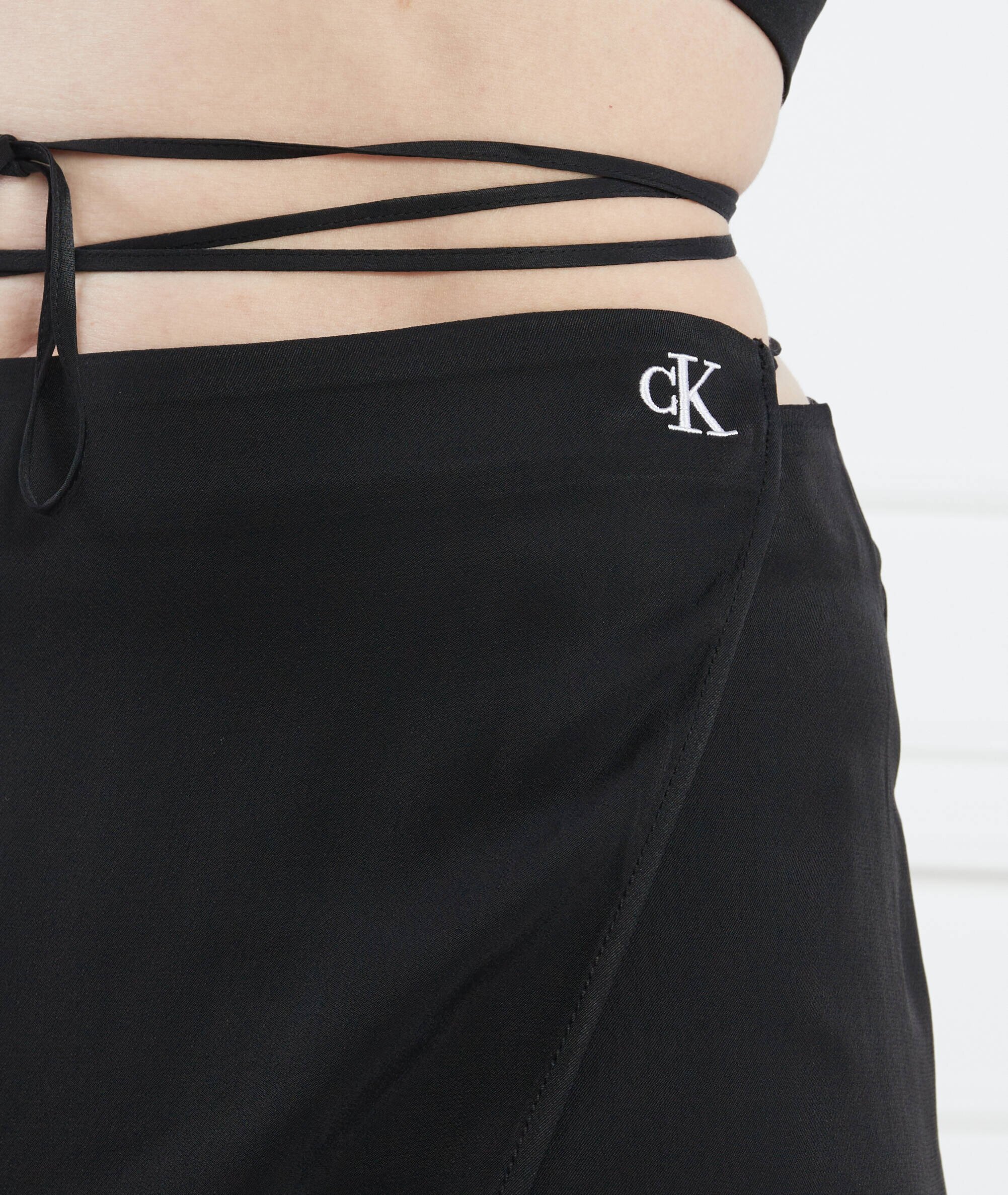 Calvin Klein Jeans Fustă TIE DETAIL