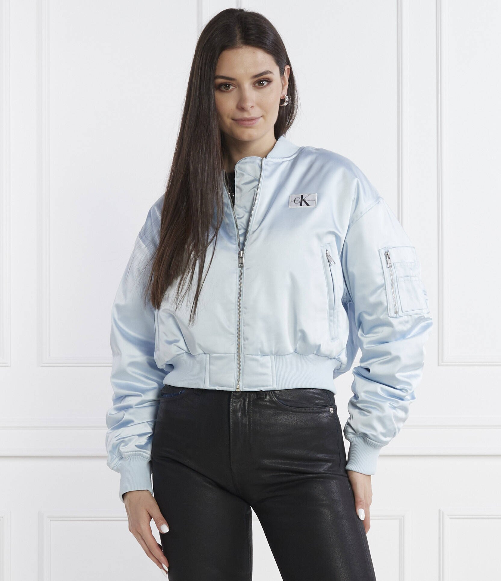 Calvin Klein Jeans Geacă bomber | Cropped Fit