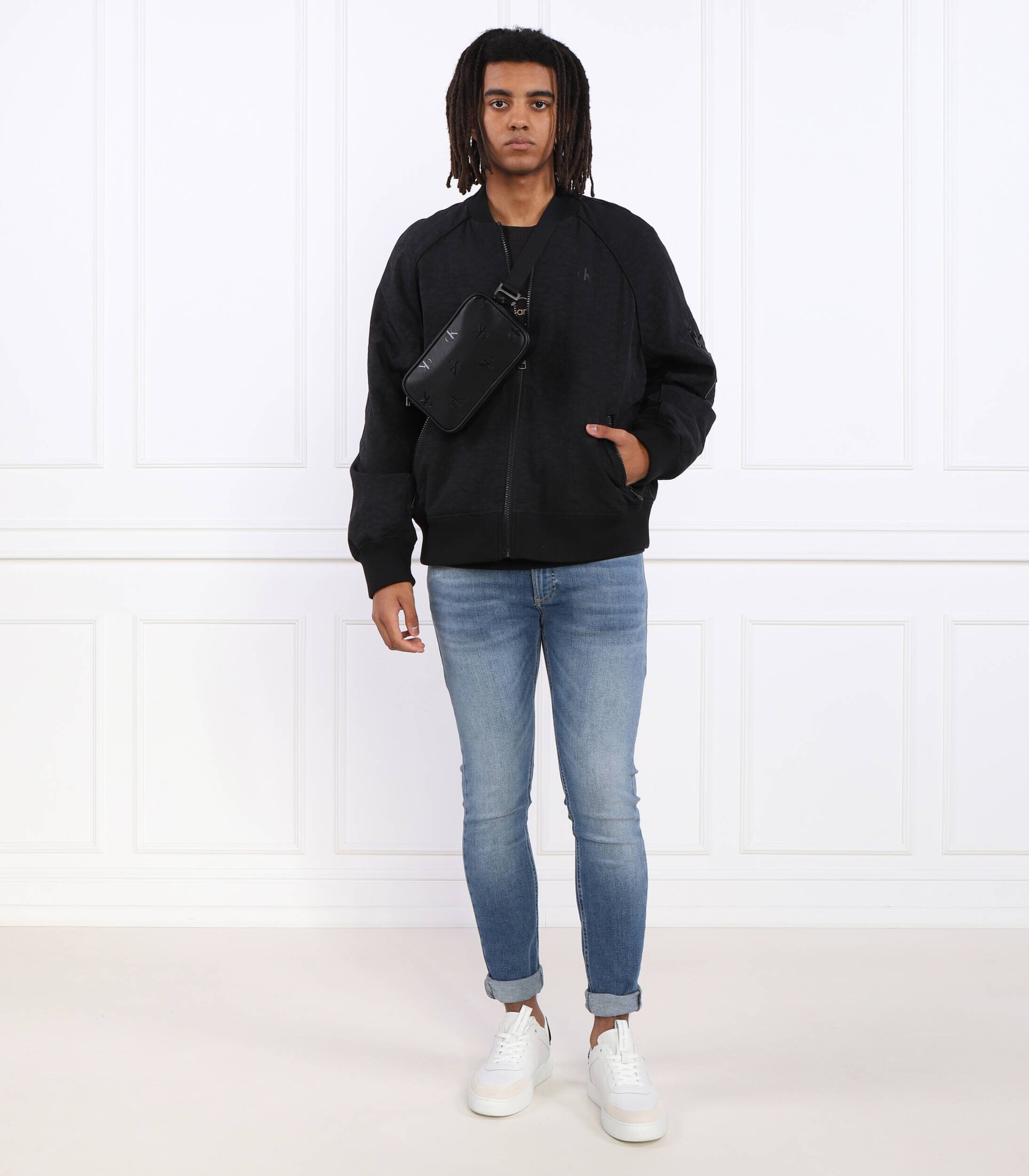 Calvin Klein Jeans Geacă bomber EXPOSED ZIP | Oversize fit