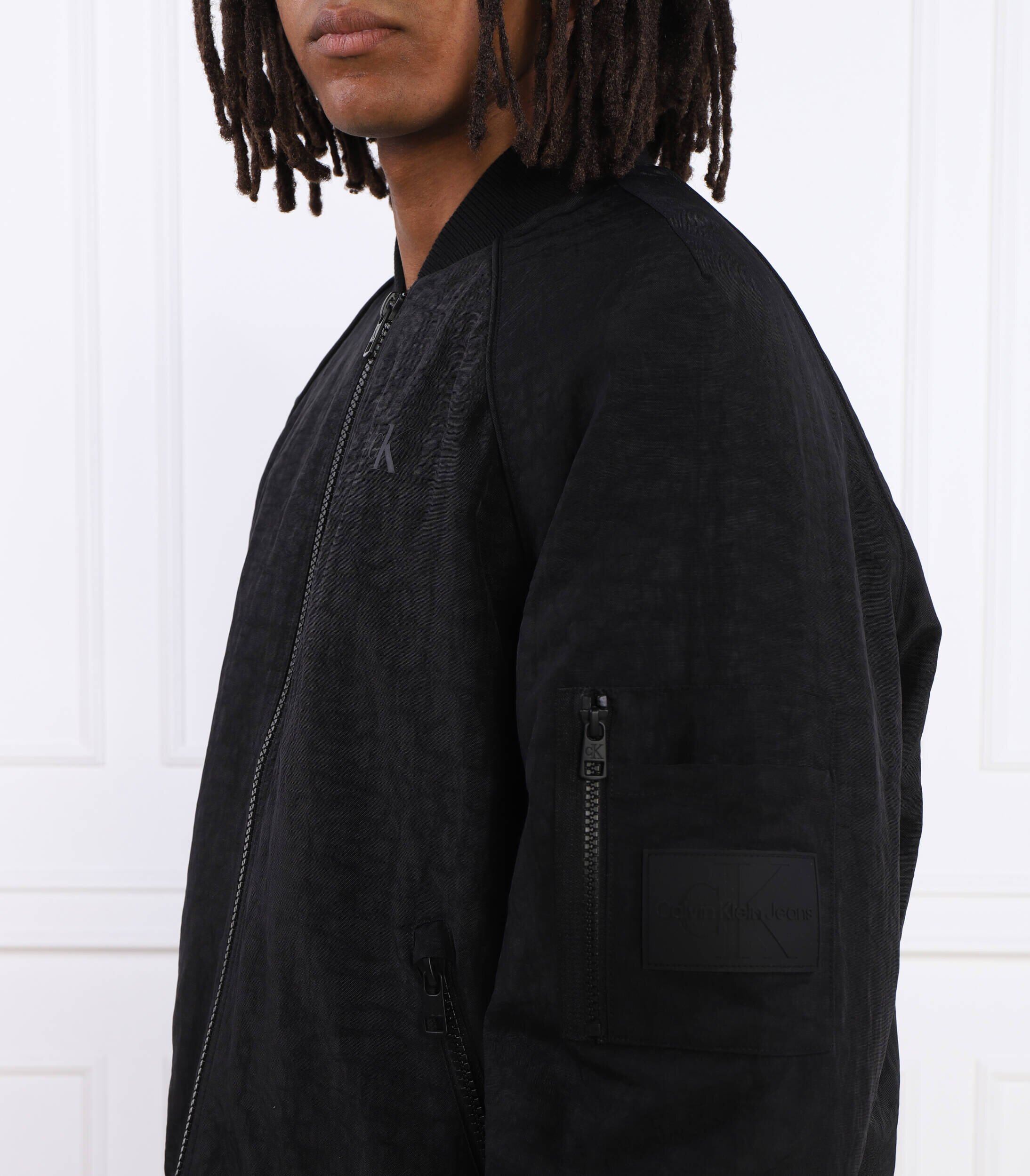 Calvin Klein Jeans Geacă bomber EXPOSED ZIP | Oversize fit