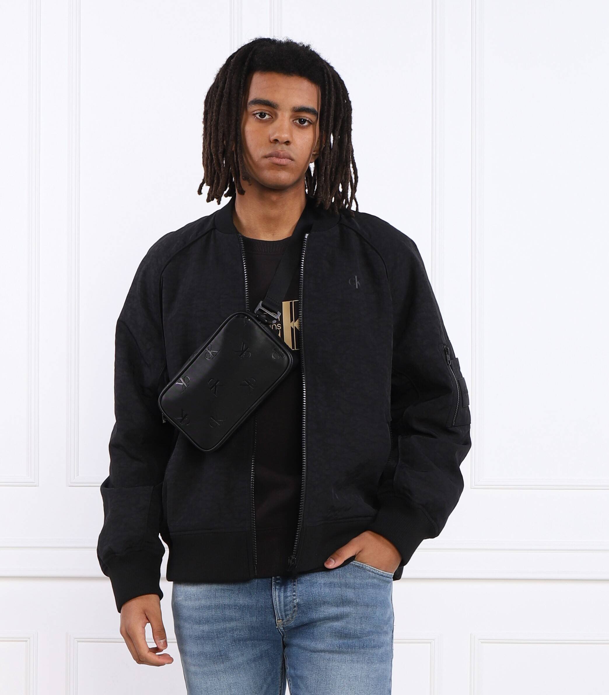 Calvin Klein Jeans Geacă bomber EXPOSED ZIP | Oversize fit