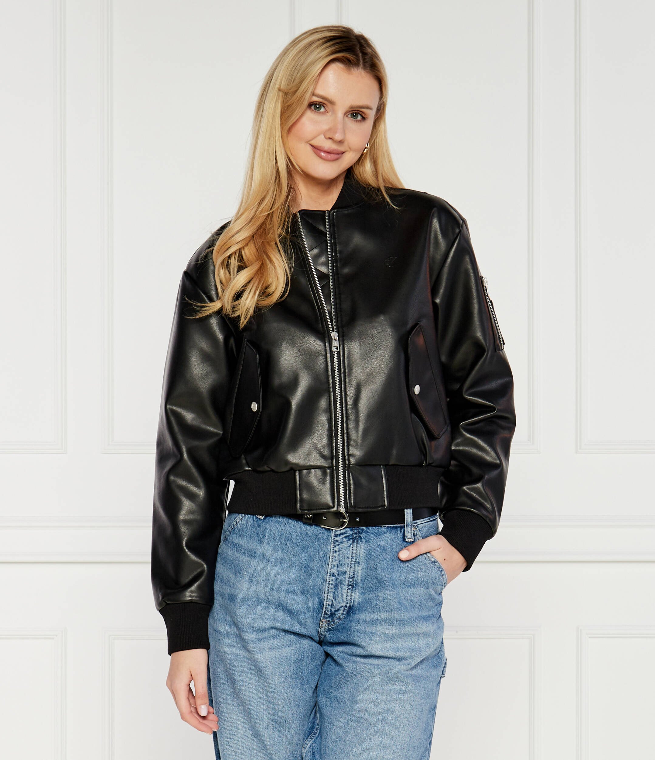 Calvin Klein Jeans Geacă bomber | Slim Fit