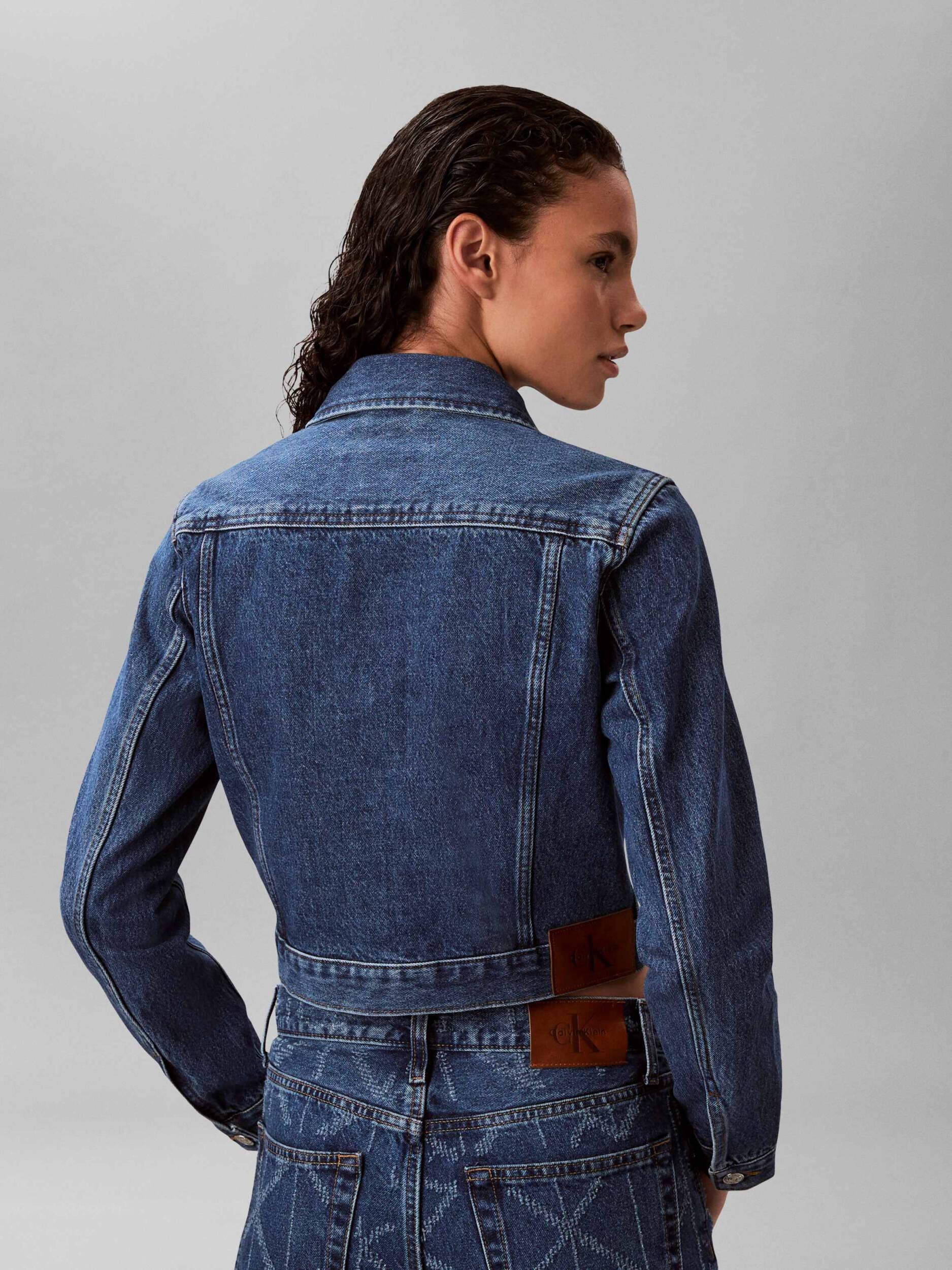 Calvin Klein Jeans Geacă de blug 90S | Cropped Fit