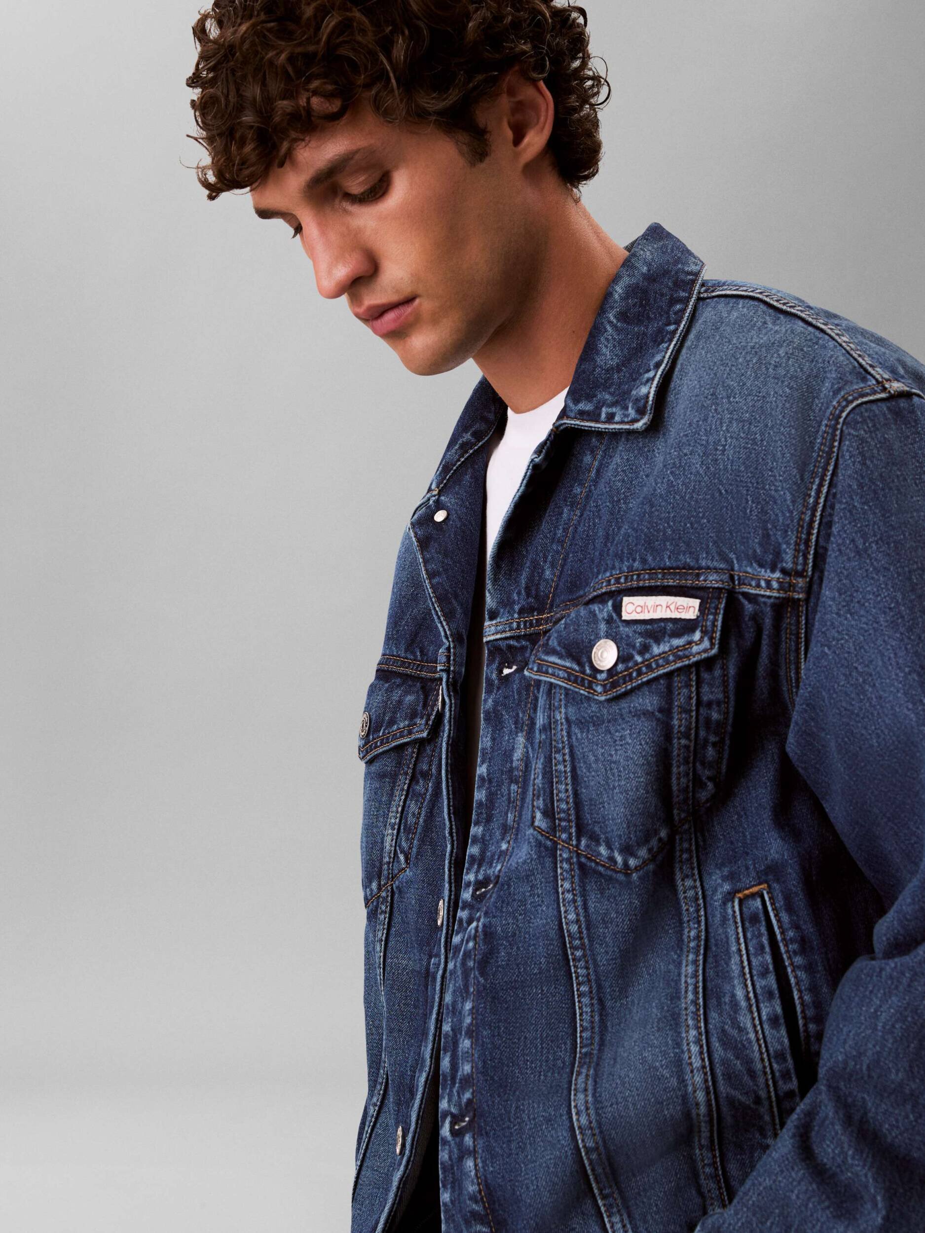 Calvin Klein Jeans Geacă de blug 90S HORIZON TRUCKER | regular fit