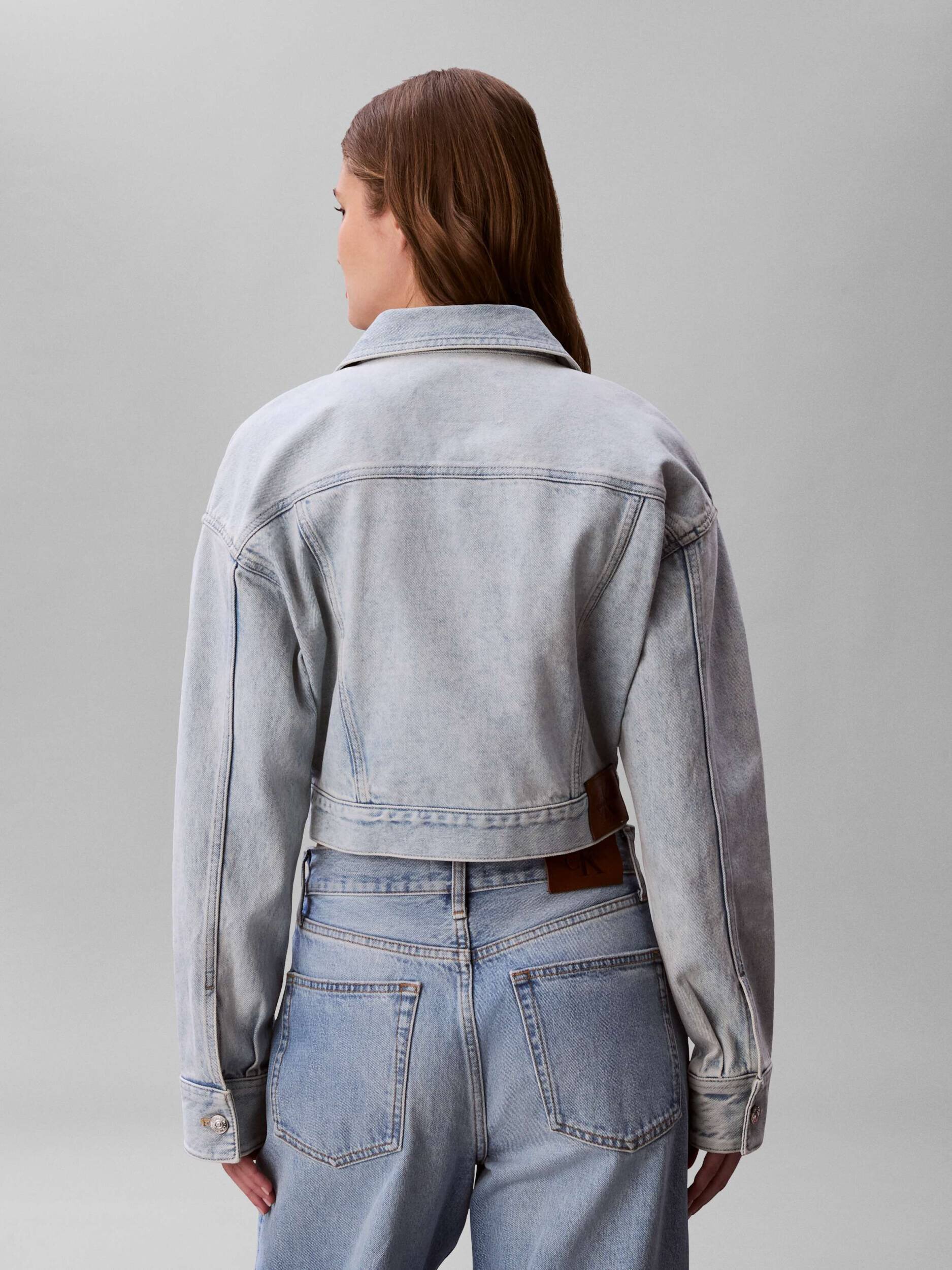 Calvin Klein Jeans Geacă de blug | Cropped Fit