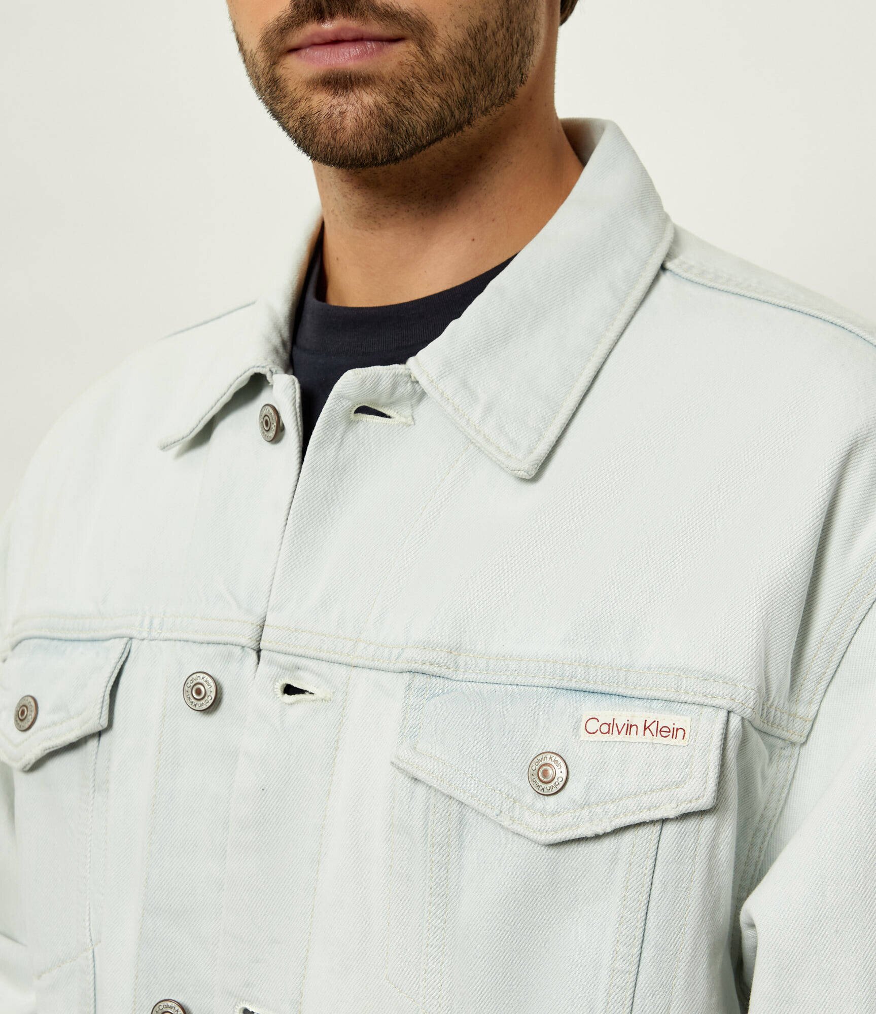 Calvin Klein Jeans Geacă de blug | Relaxed fit