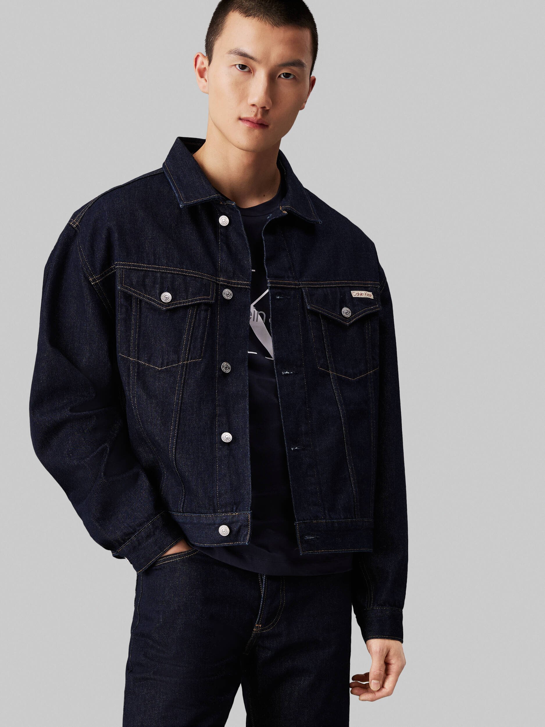 Calvin Klein Jeans Geacă de blug | Relaxed fit