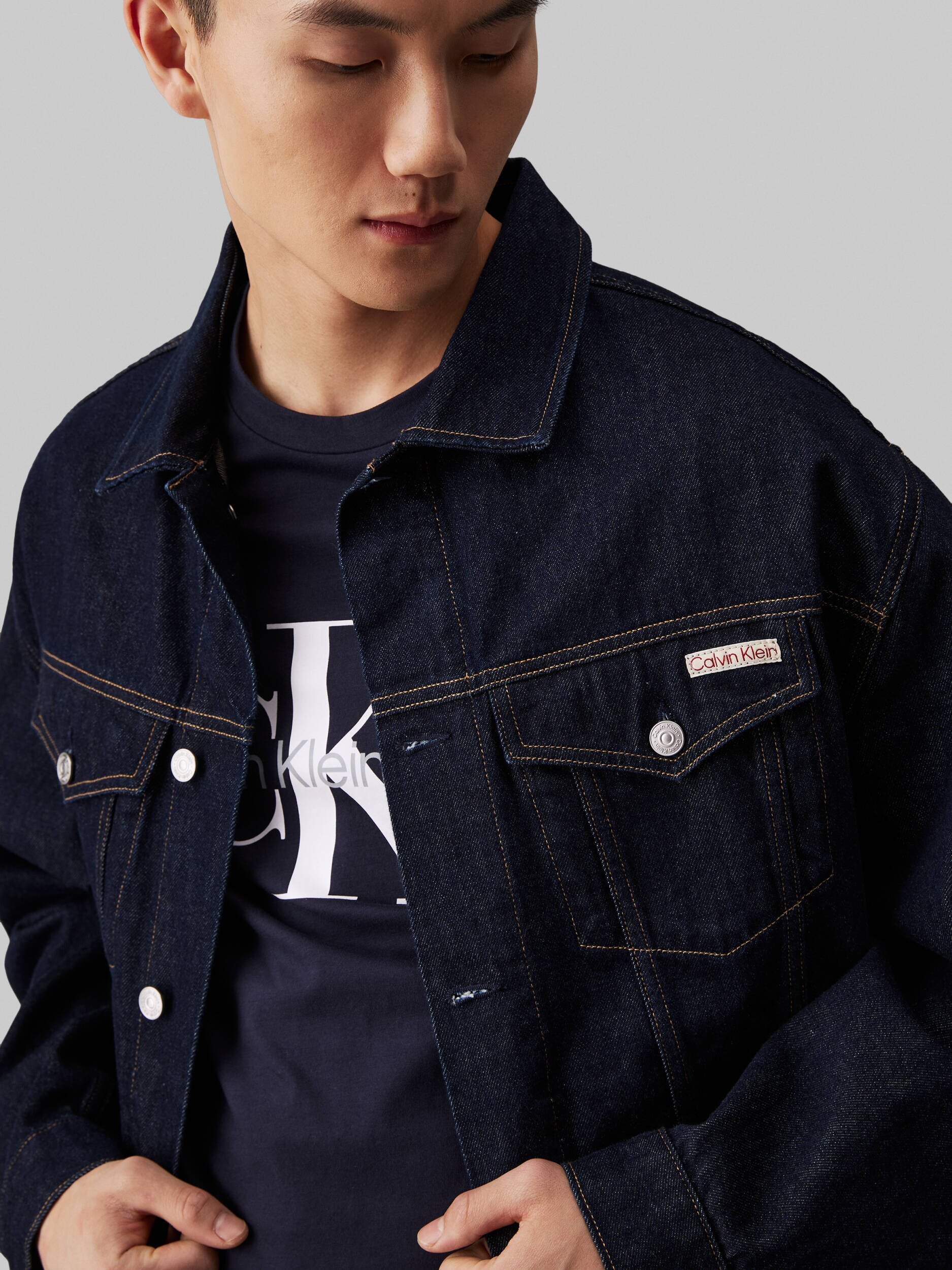 Calvin Klein Jeans Geacă de blug | Relaxed fit