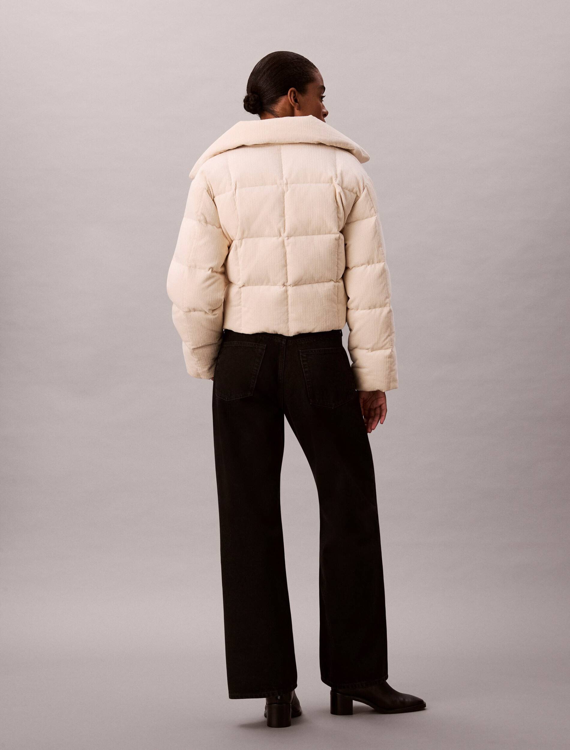 Calvin Klein Jeans Geacă de puf | Relaxed fit | catifea reiată