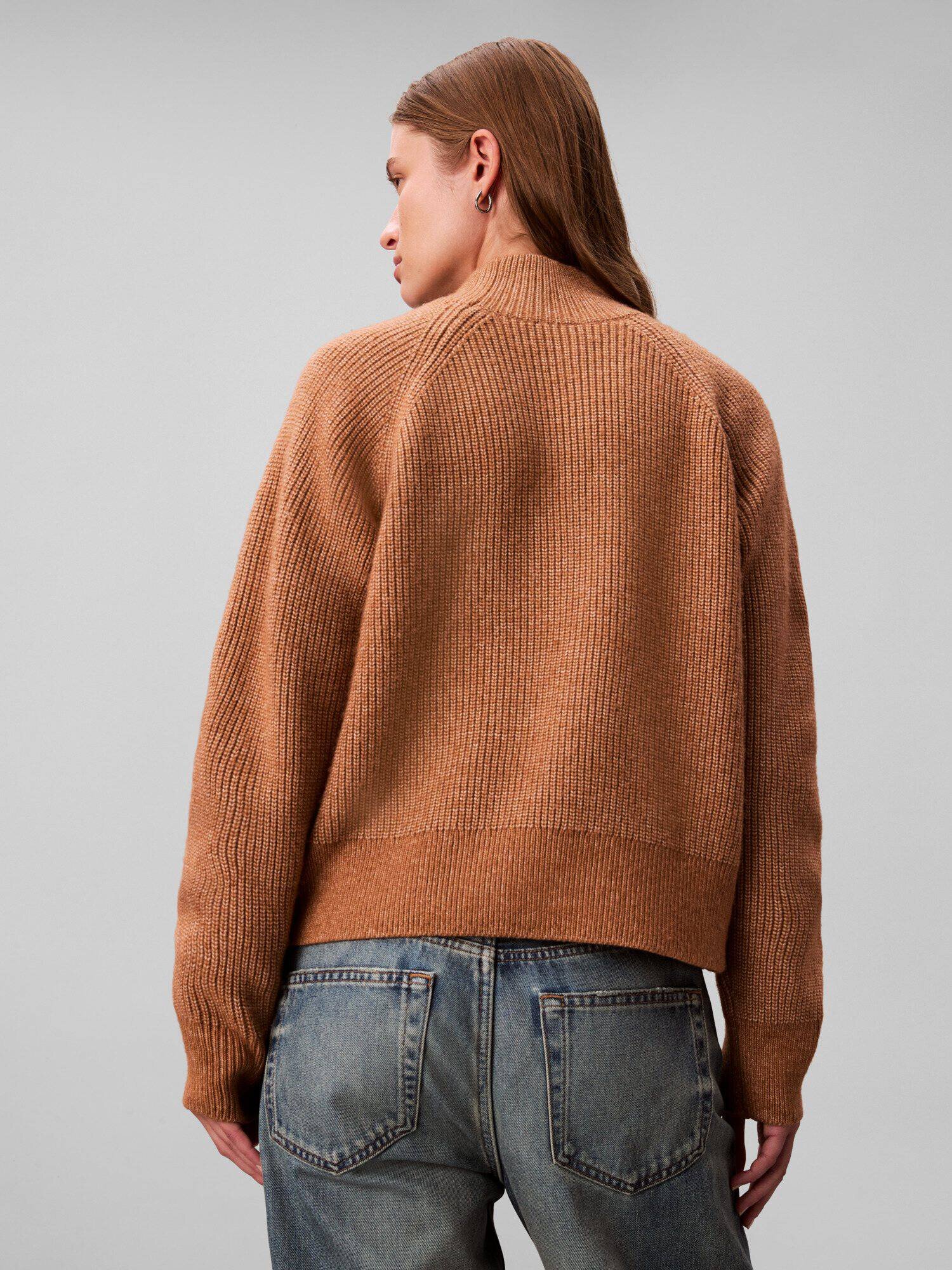 Calvin Klein Jeans Guler înalt | regular fit cu adaos de lână