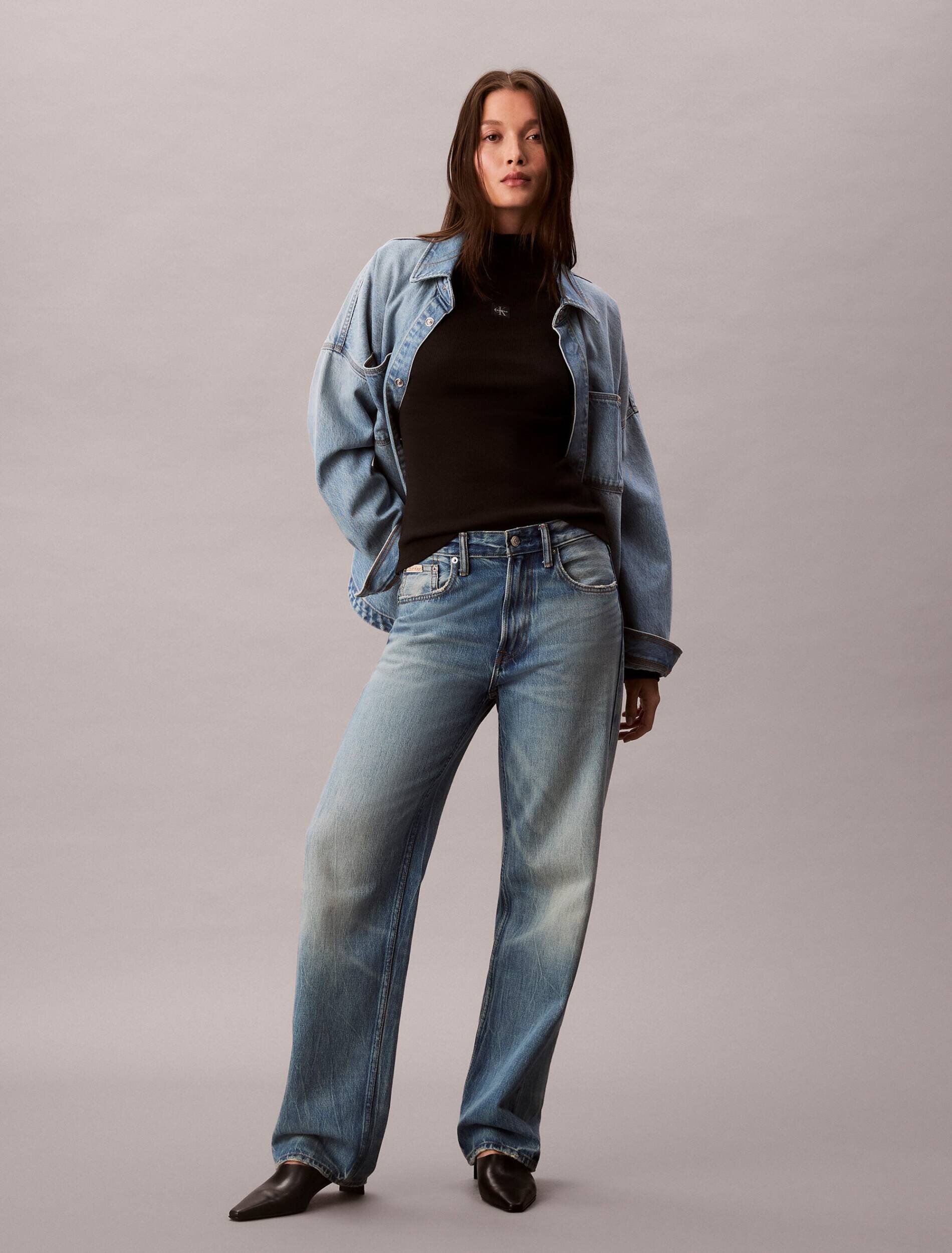 Calvin Klein Jeans Guler înalt | Slim Fit