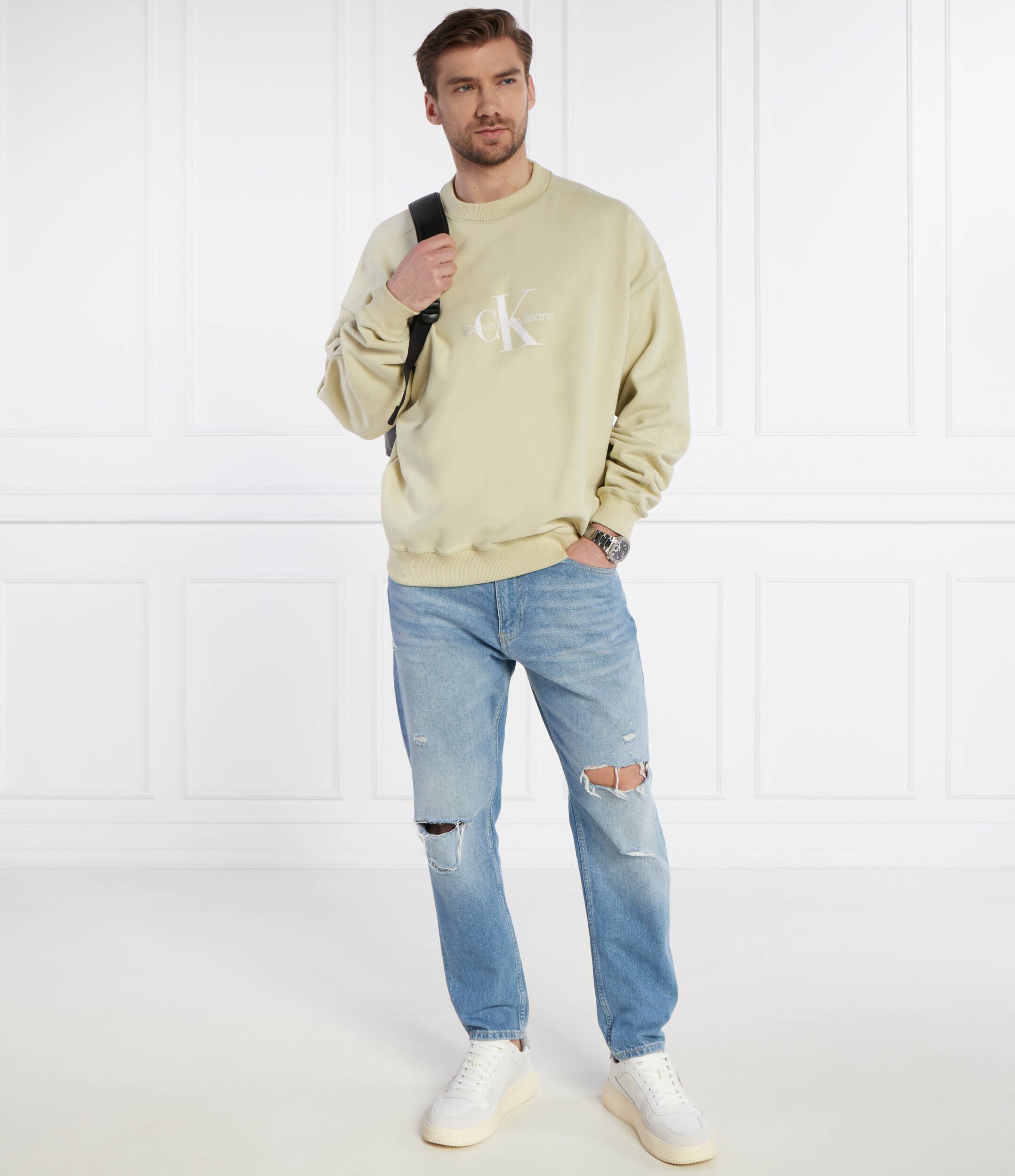 Calvin Klein Jeans Hanorac ARCHIVAL MONOLOGO | Oversize fit