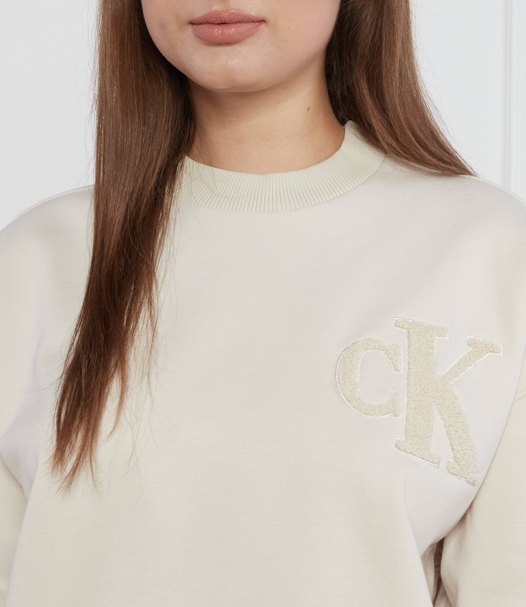 Calvin Klein Jeans Hanorac CHENILLE CK CREWNECK | Regular Fit