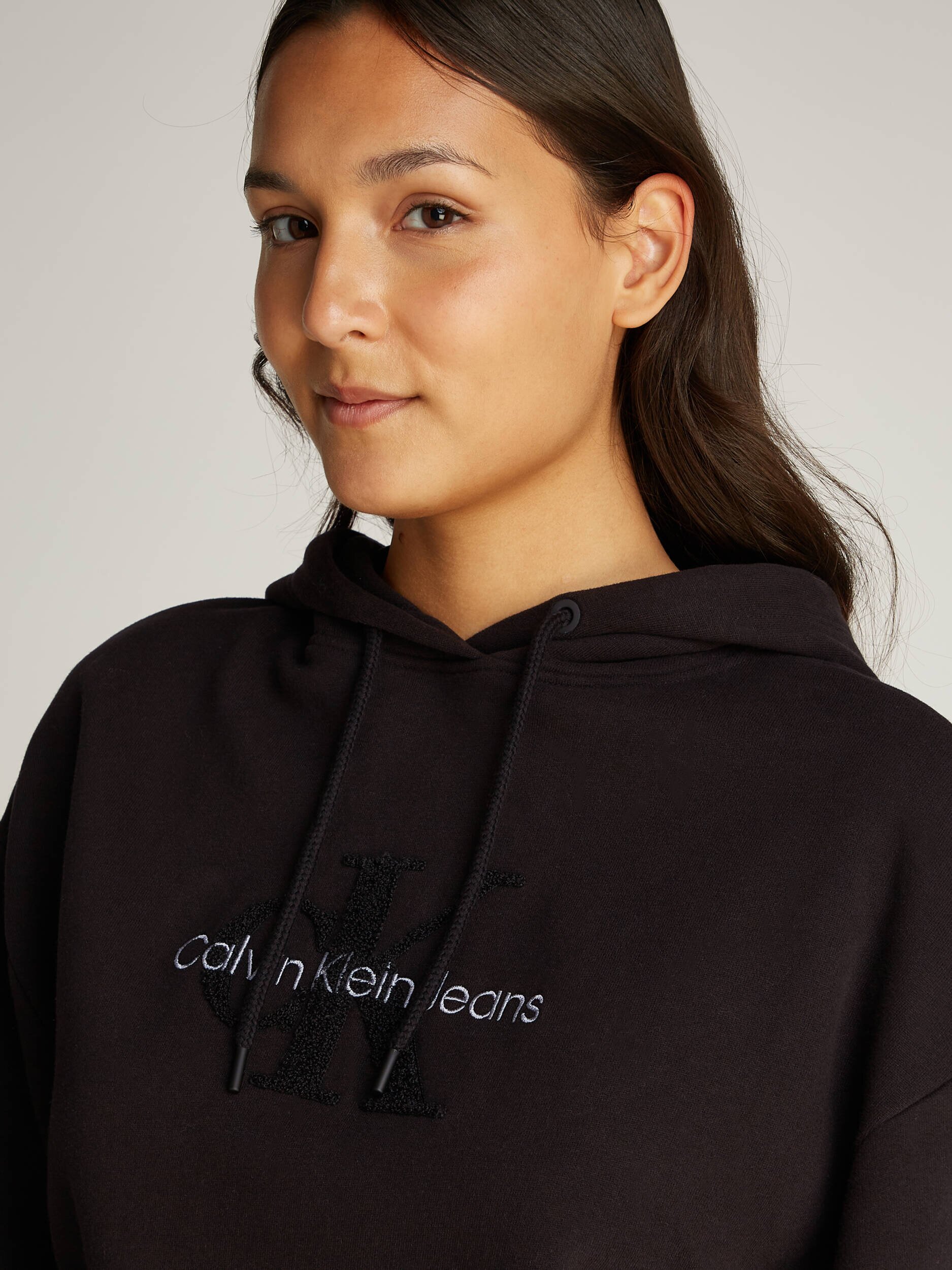 Calvin Klein Jeans Hanorac CHENILLE | Cropped Fit