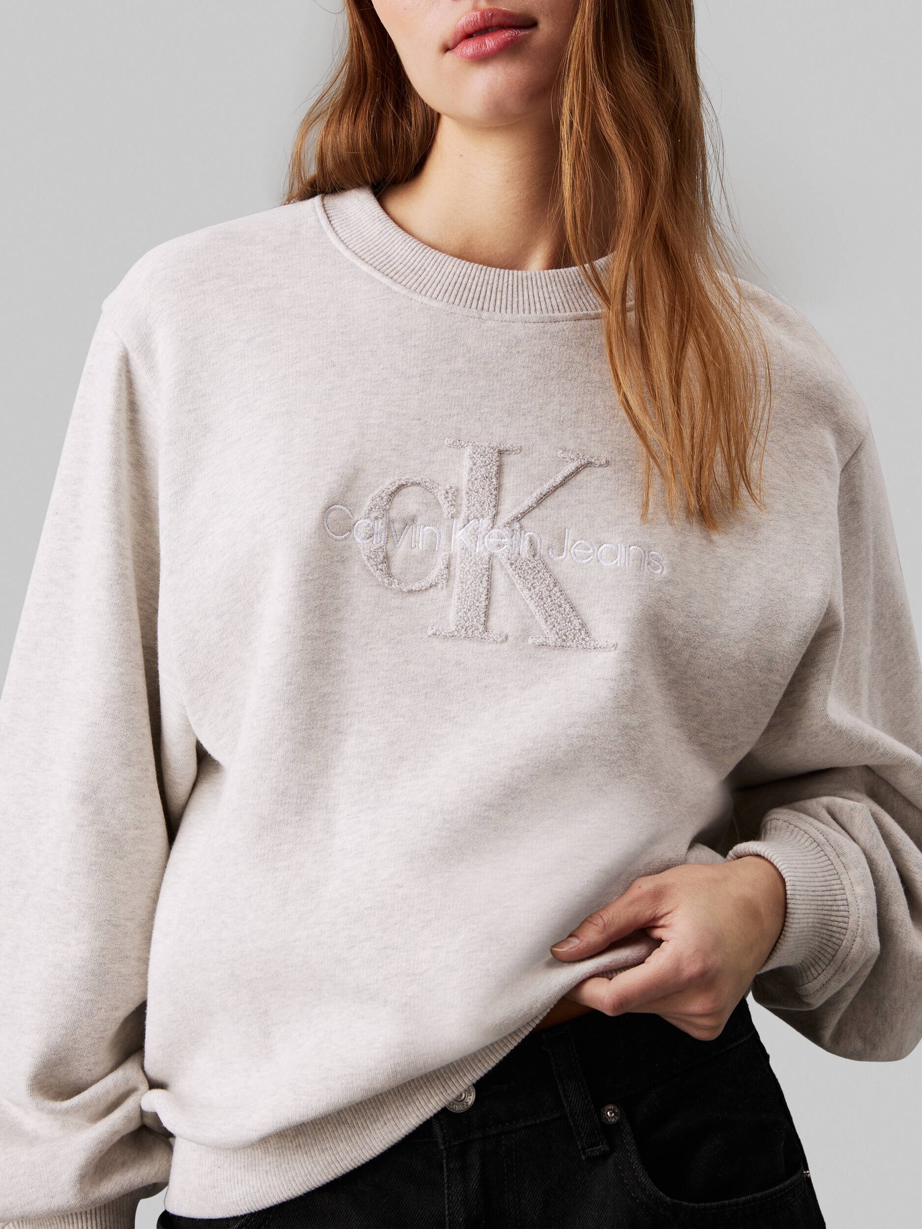 Calvin Klein Jeans Hanorac Chenille | Regular Fit