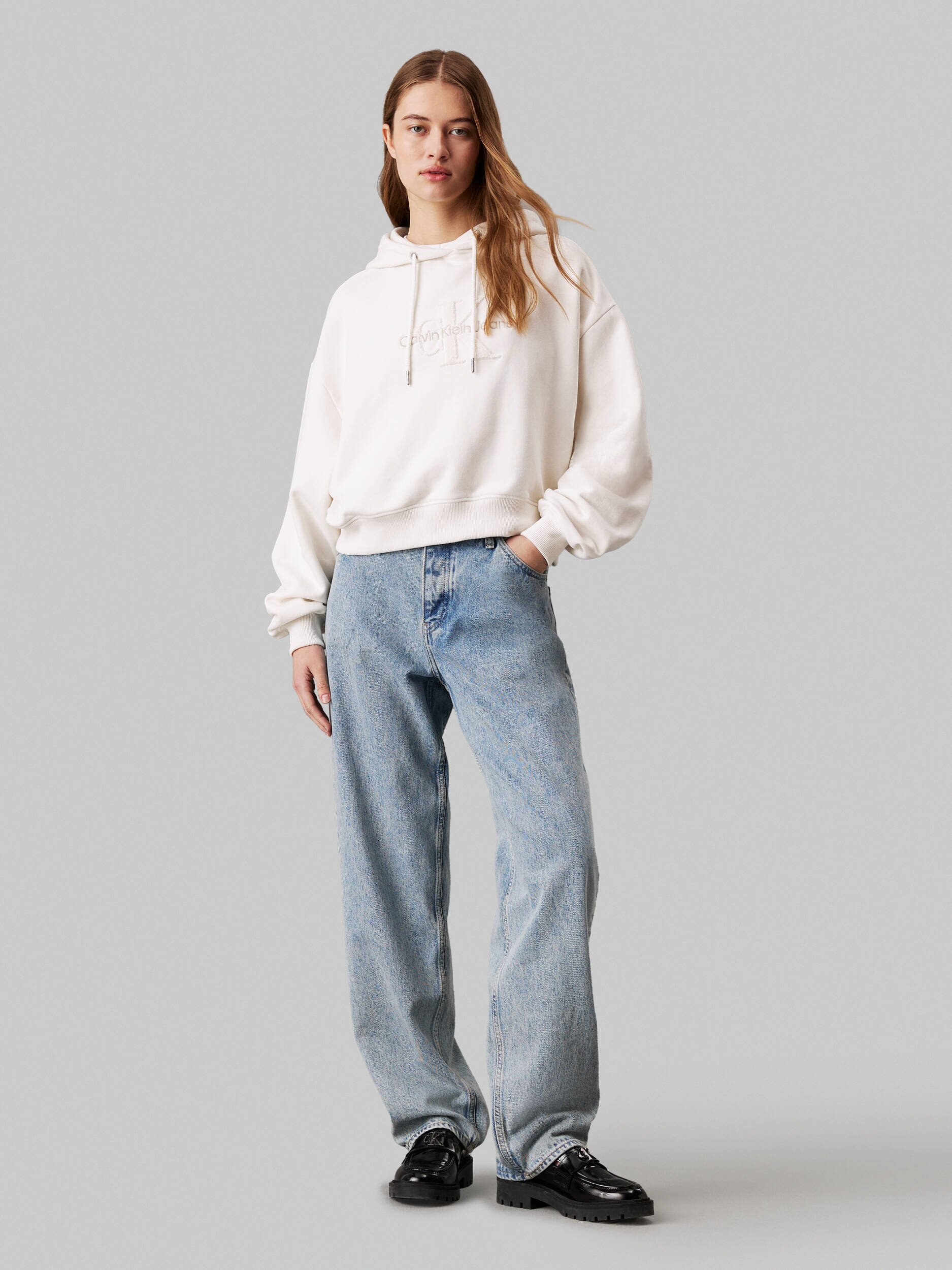 Calvin Klein Jeans Hanorac CHENILLE | Regular Fit
