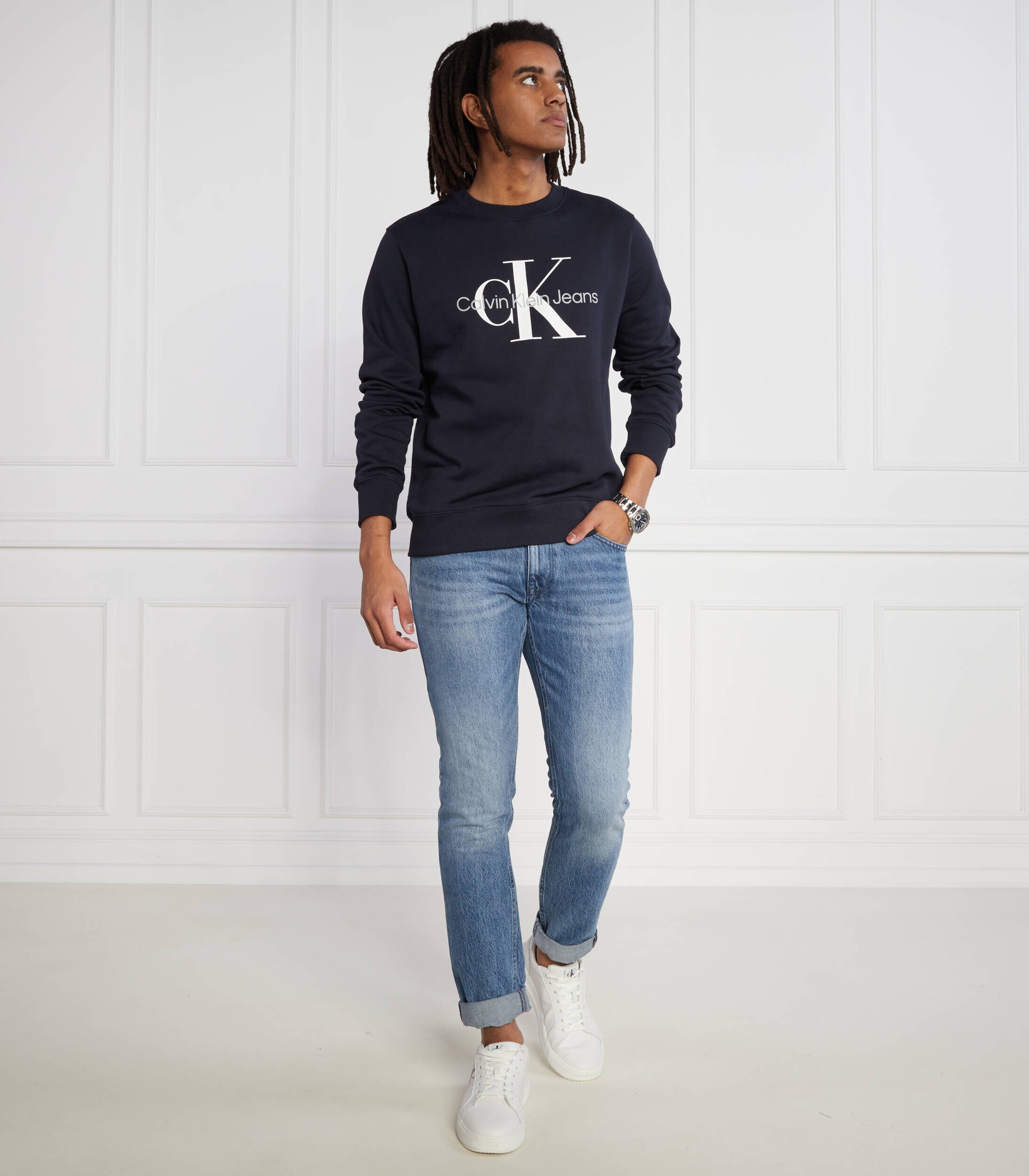 Calvin Klein Jeans Hanorac CORE MONOLOGO | Regular Fit