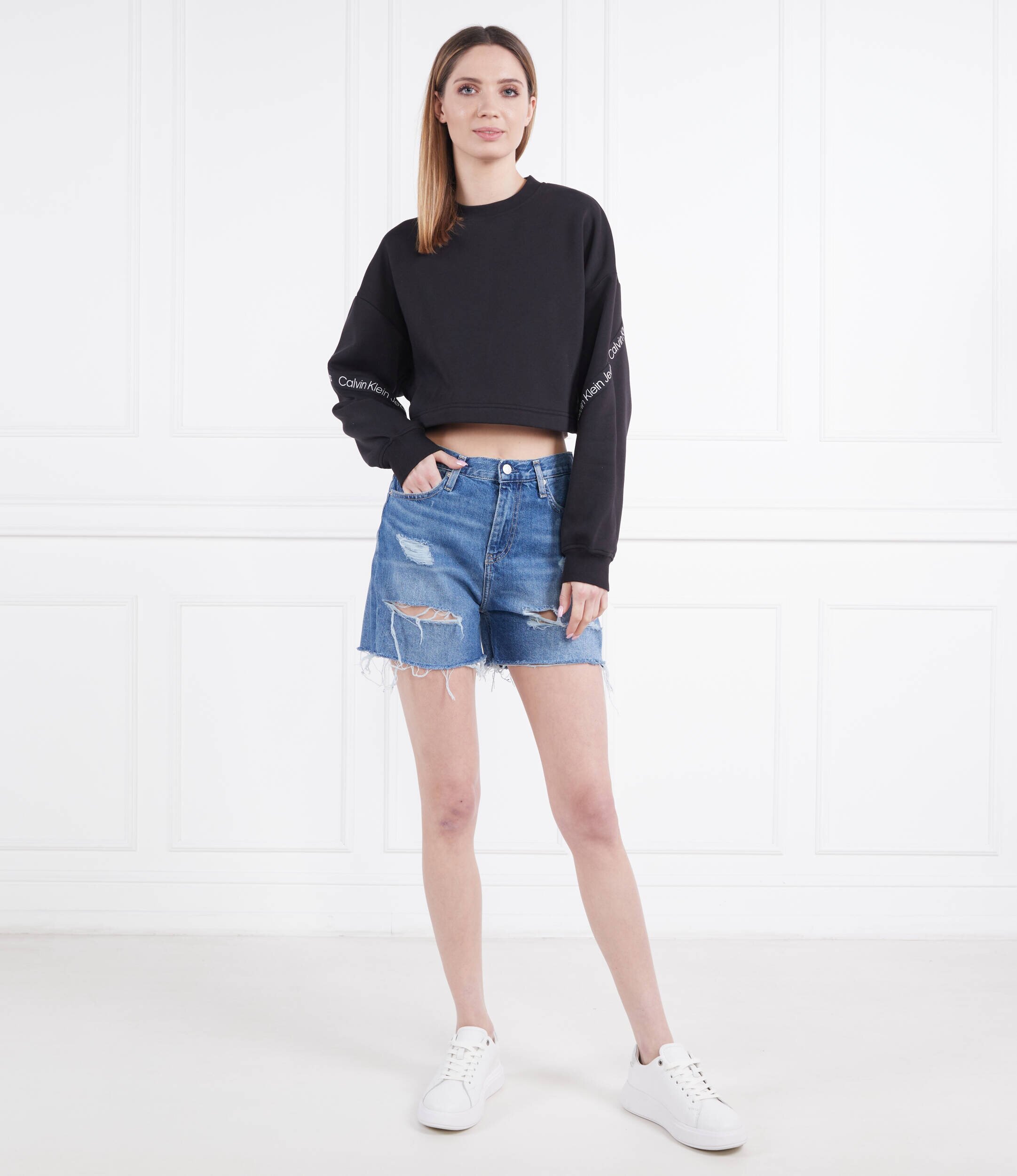 Calvin Klein Jeans Hanorac | Cropped Fit