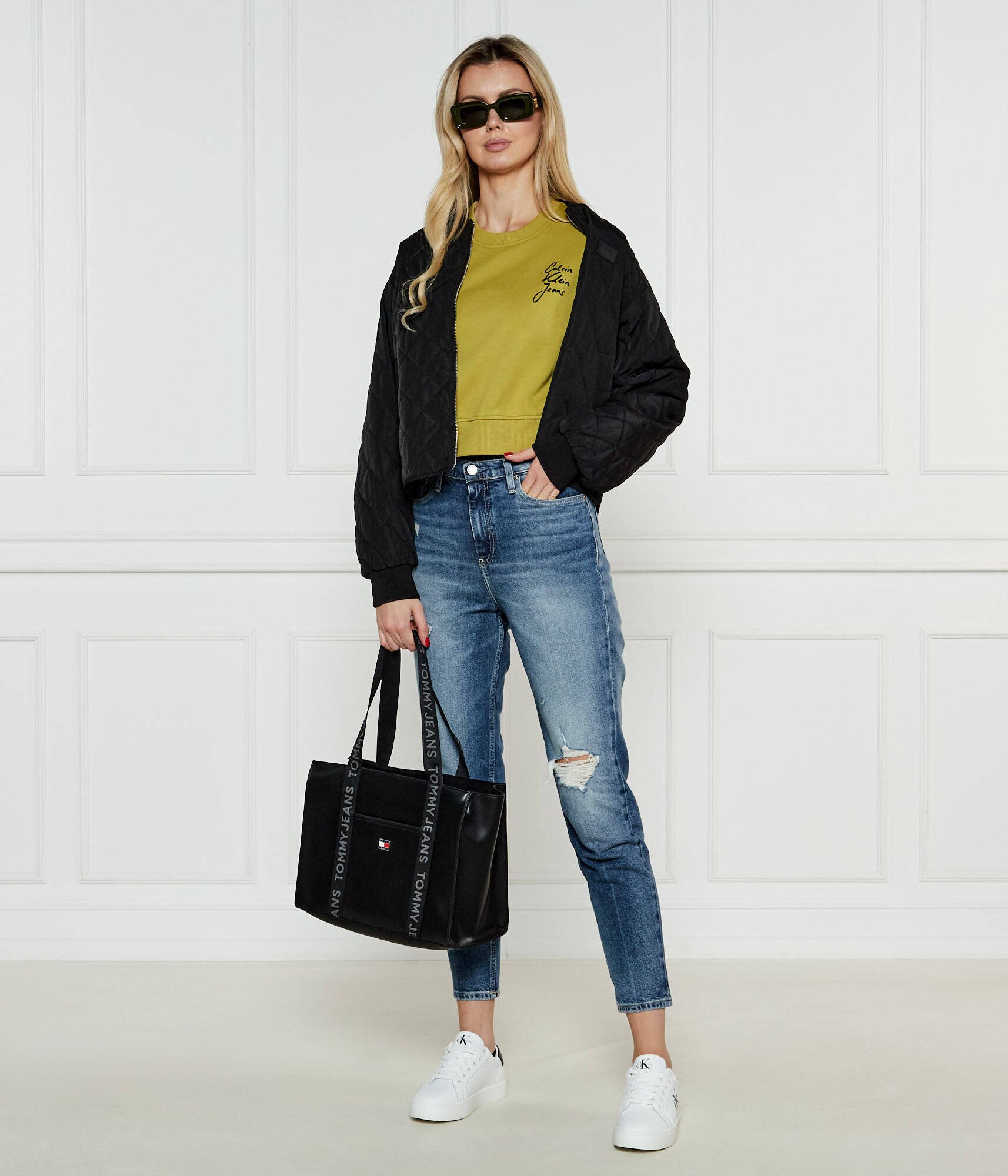 Calvin Klein Jeans Hanorac | Cropped Fit