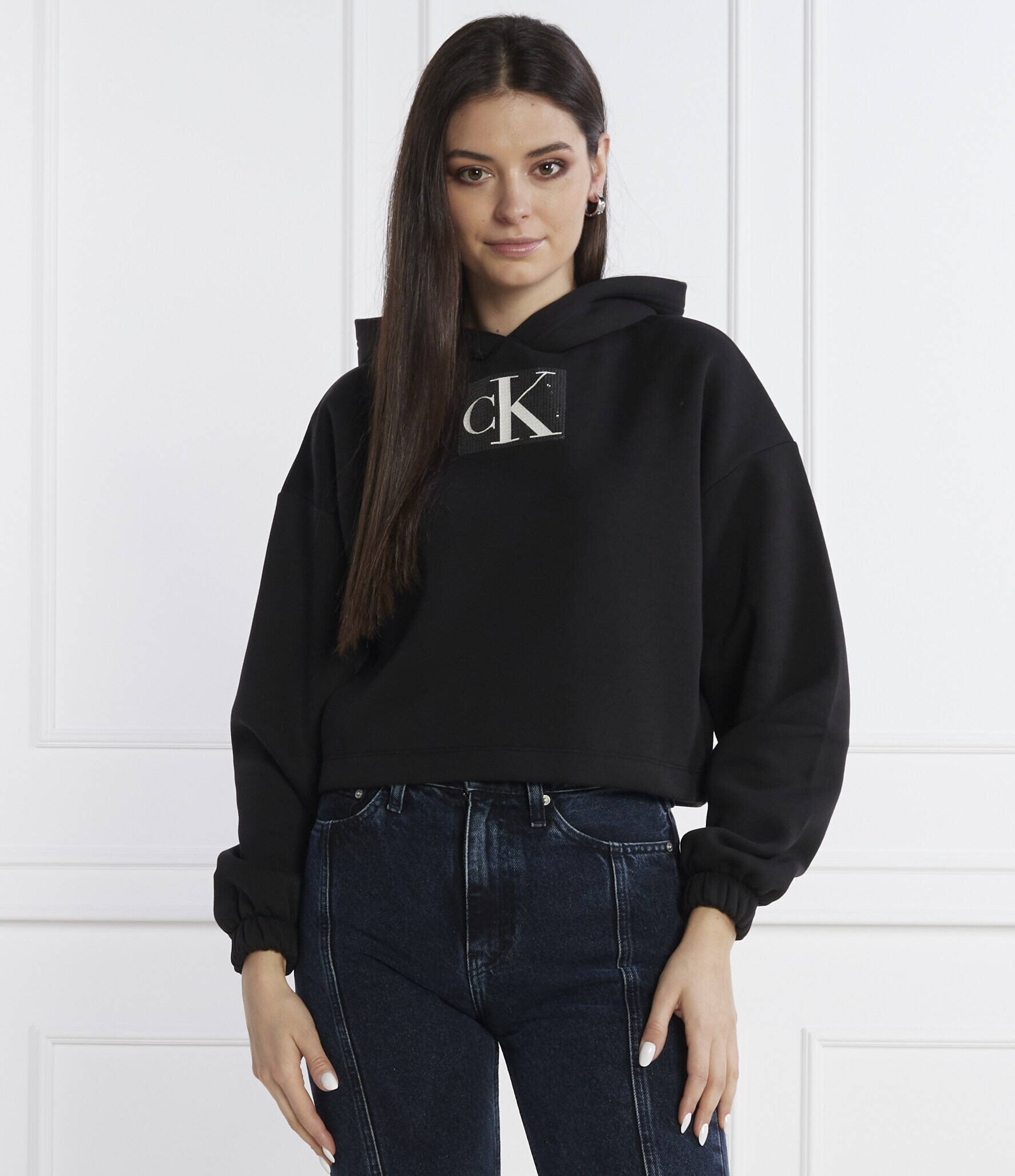 Calvin Klein Jeans Hanorac | Cropped Fit