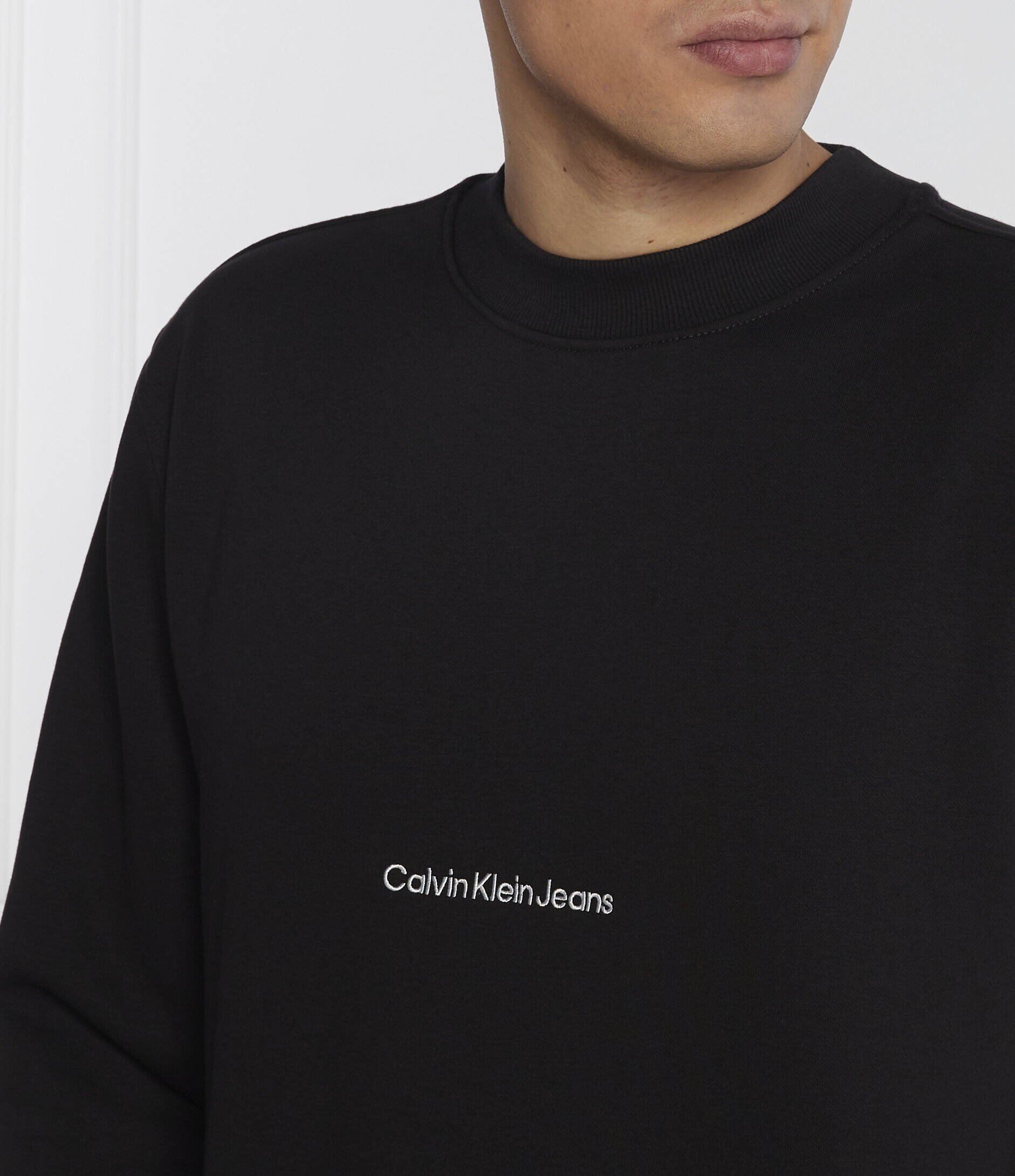 Calvin Klein Jeans Hanorac INSTITUTIONAL CREW NECK | Relaxed fit