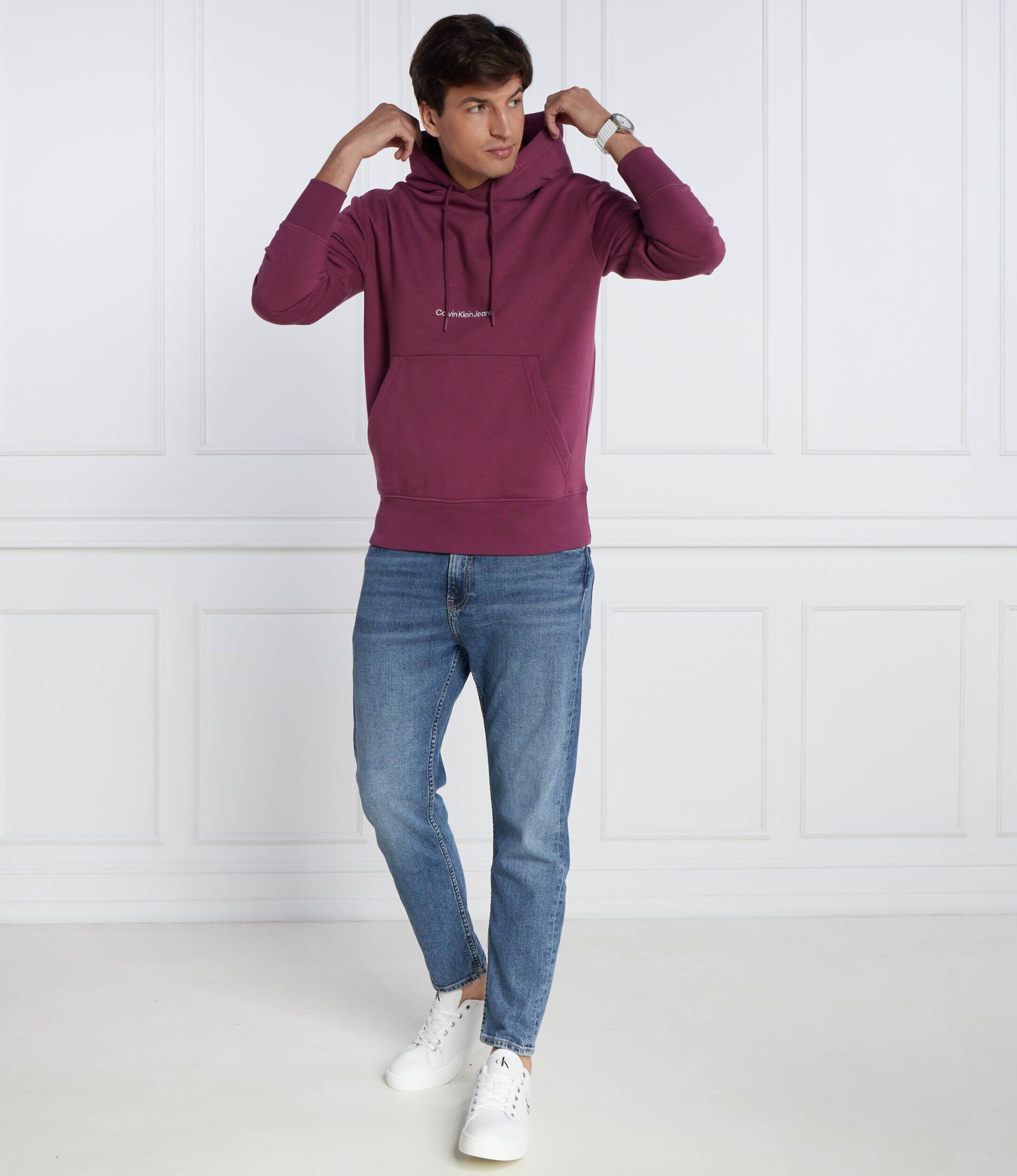 Calvin Klein Jeans Hanorac INSTITUTIONAL | Regular Fit