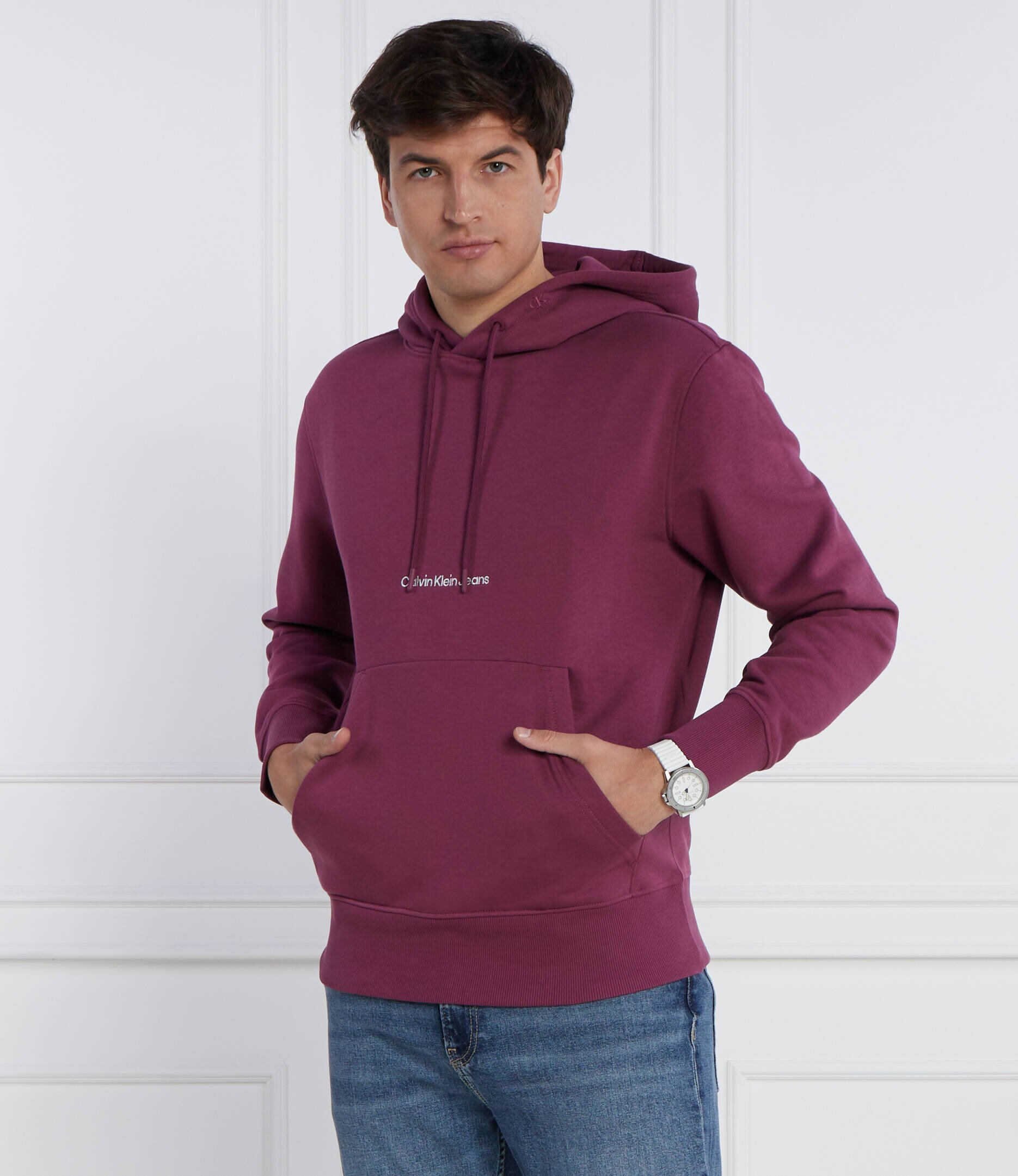 Calvin Klein Jeans Hanorac INSTITUTIONAL | Regular Fit