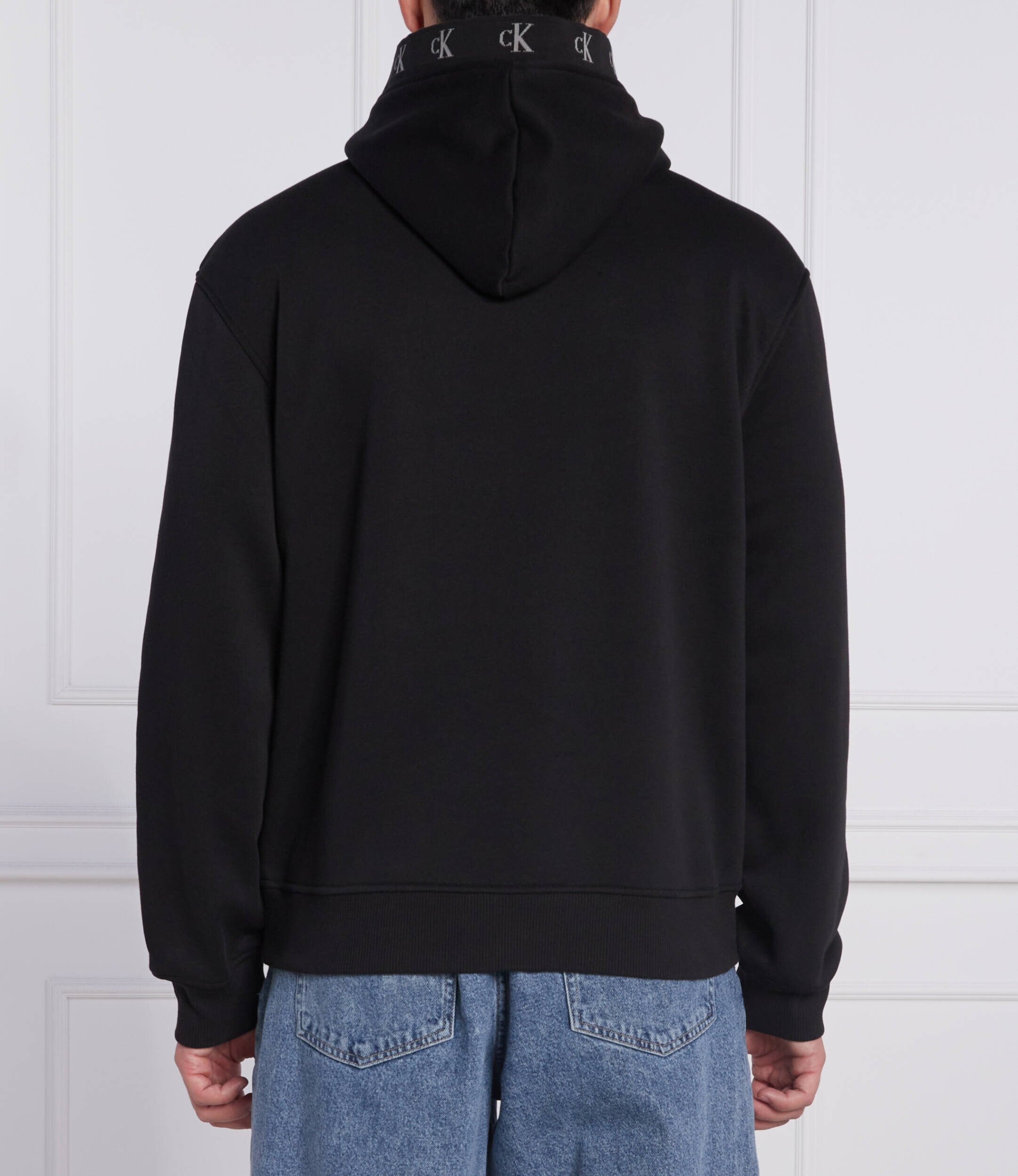 Calvin Klein Jeans Hanorac LOGO JACQUARD | Regular Fit