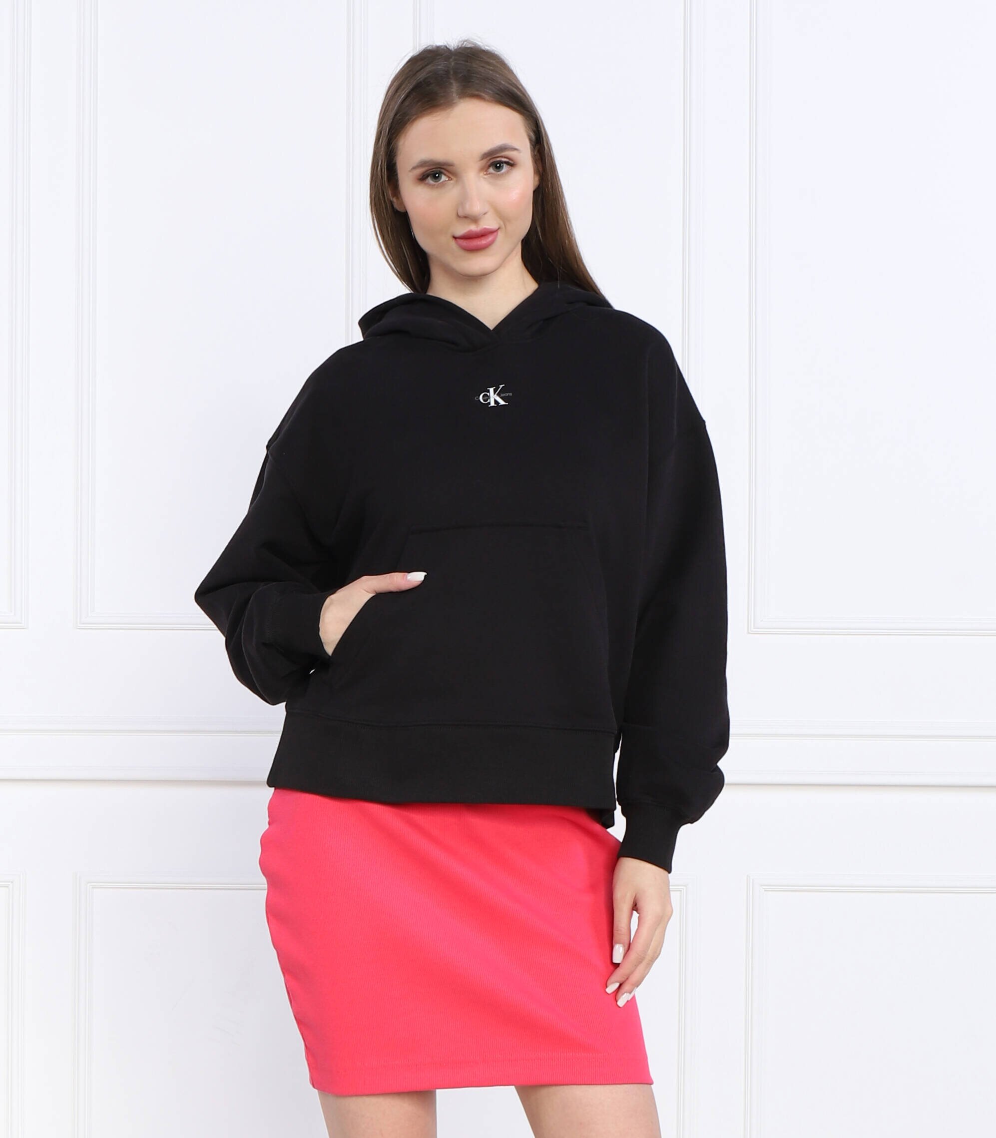 Calvin Klein Jeans Hanorac MICRO MONOLOGO | Oversize fit