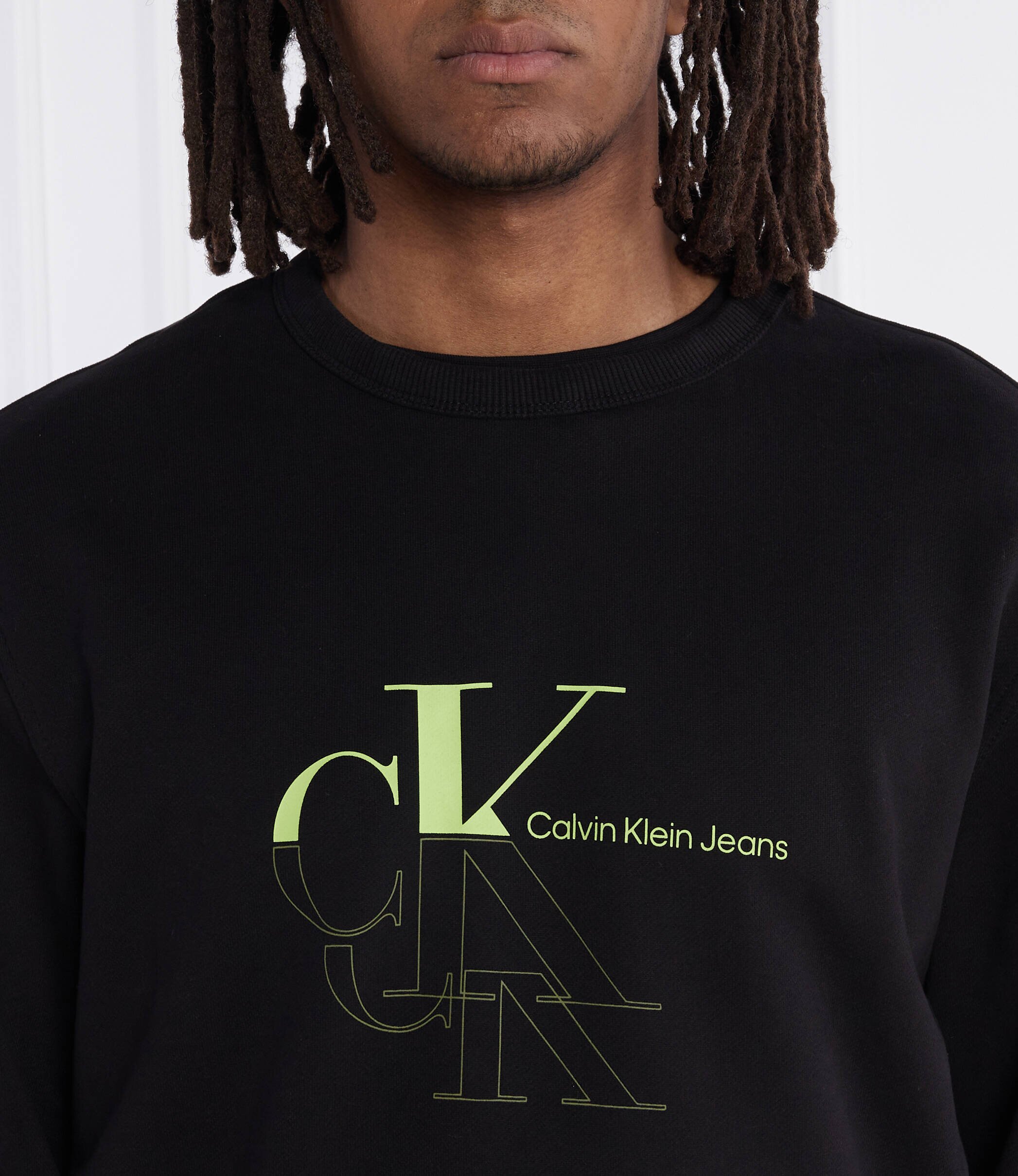 Calvin Klein Jeans Hanorac MONOGRAM ECHO | Regular Fit