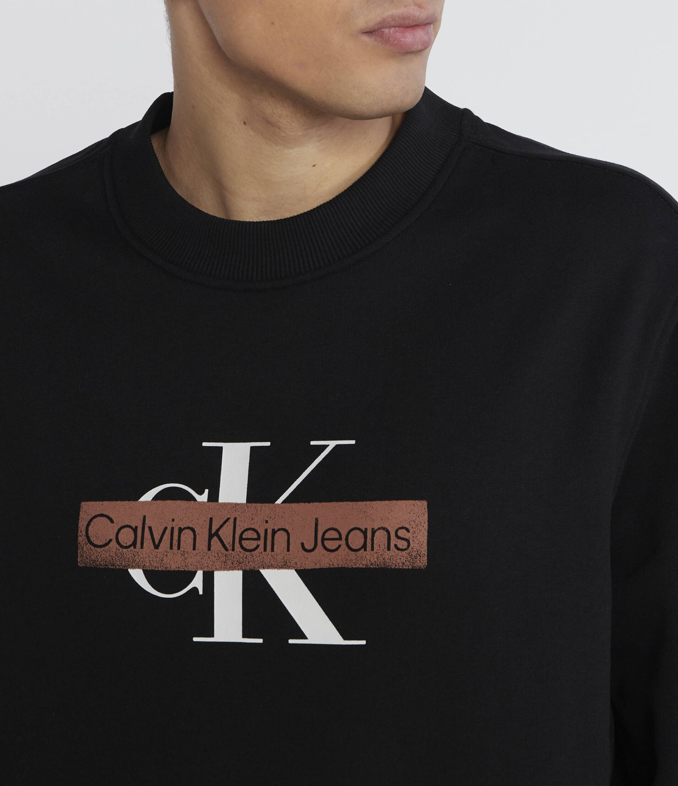 Calvin Klein Jeans Hanorac MONOLOGO STENCIL | Regular Fit