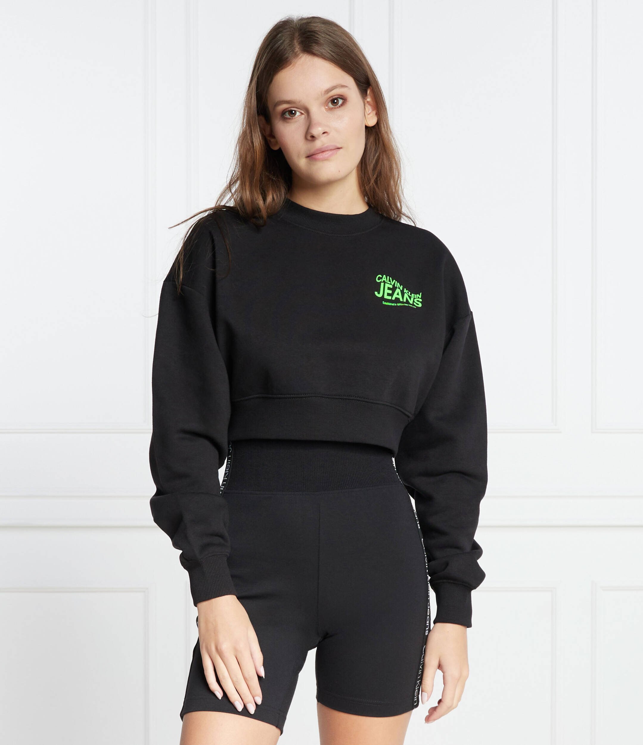 Calvin Klein Jeans Hanorac MOTION LOGO | Cropped Fit