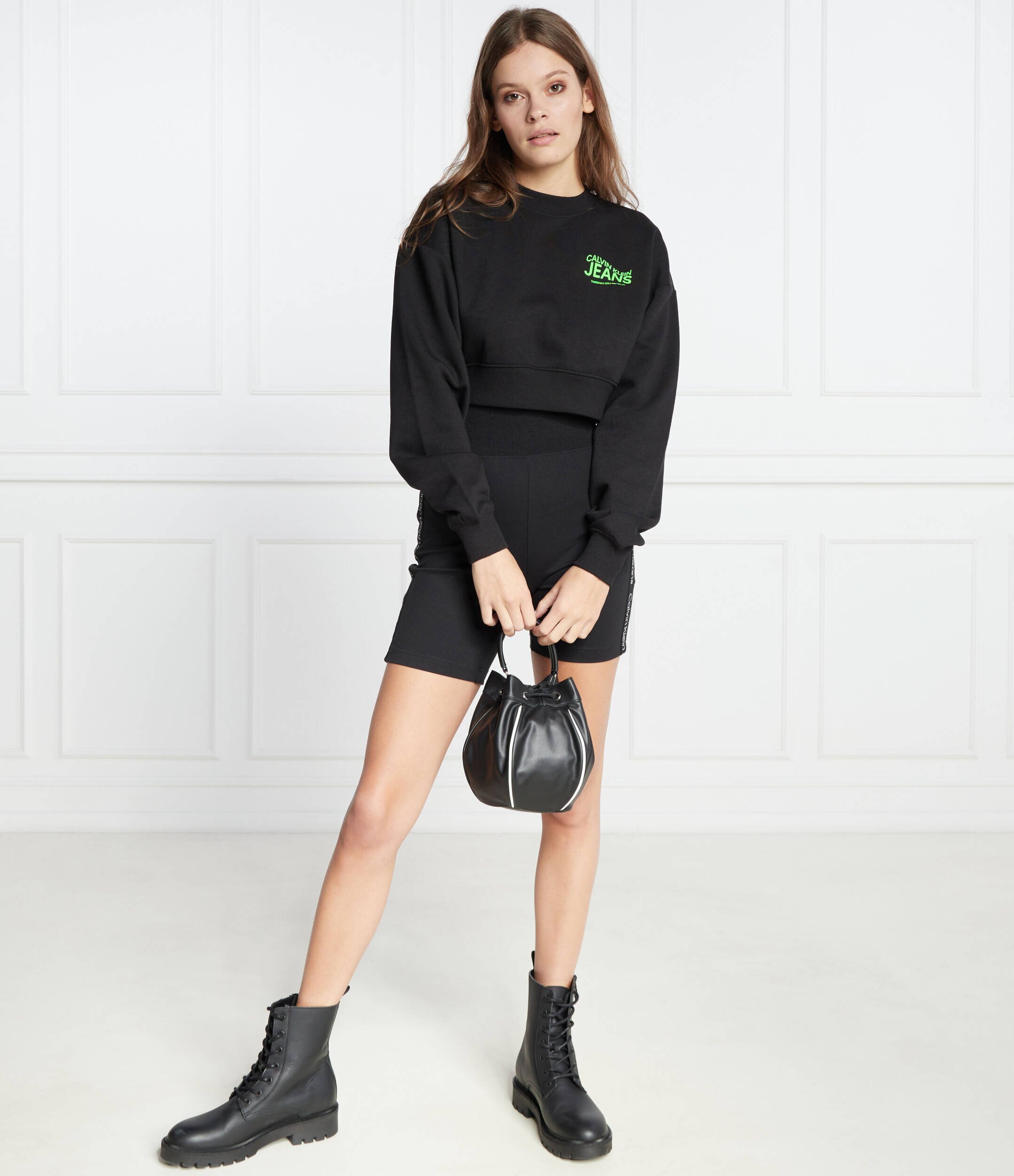 Calvin Klein Jeans Hanorac MOTION LOGO | Cropped Fit