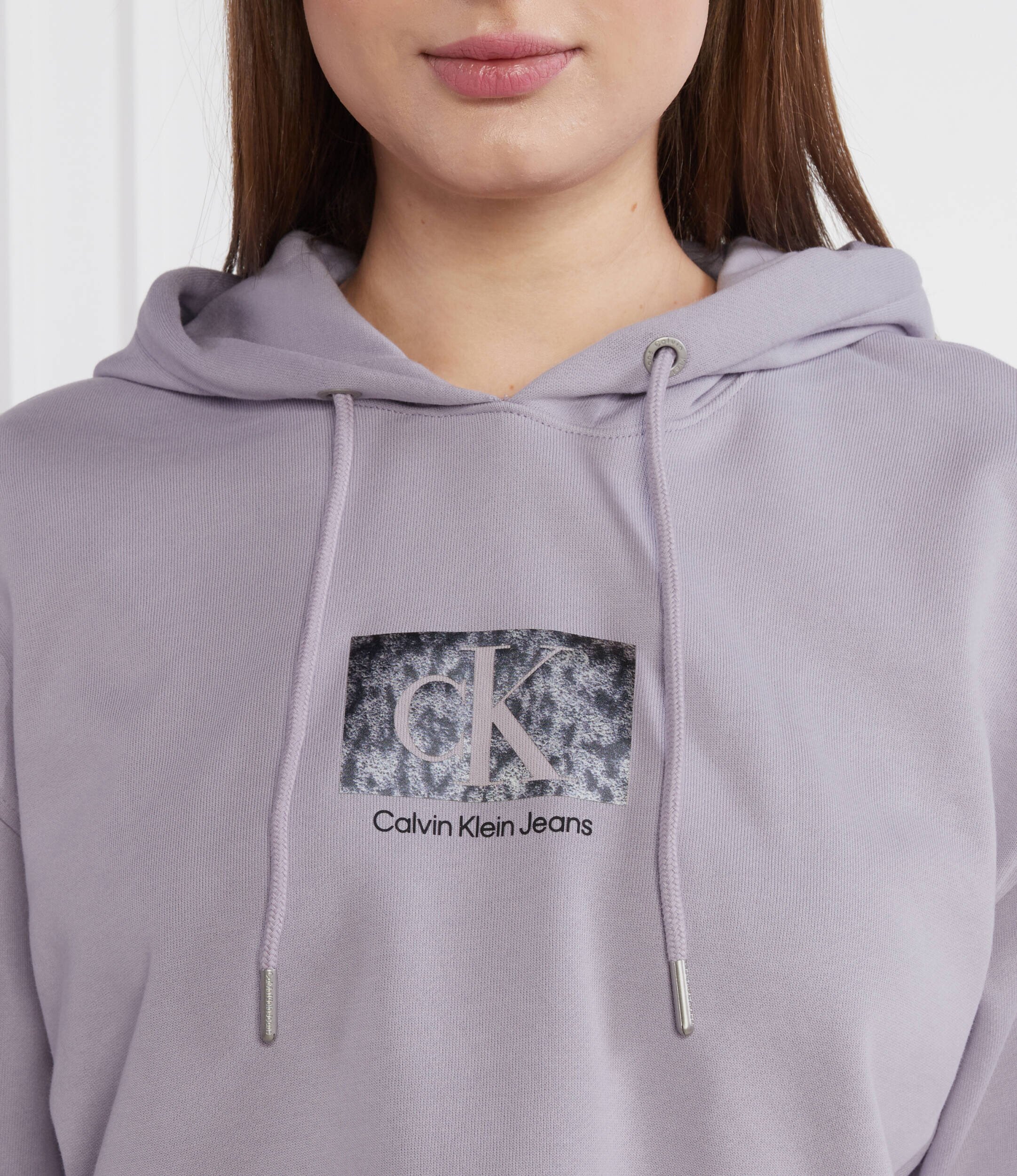 Calvin Klein Jeans Hanorac PRINTED BOX | Cropped Fit