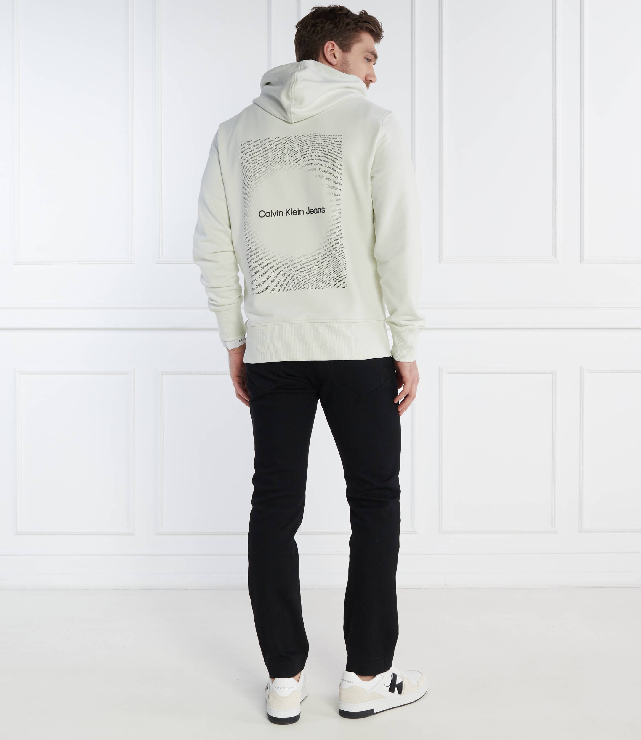 Calvin Klein Jeans Hanorac SQUARE FREQUENCY LOGO | Regular Fit