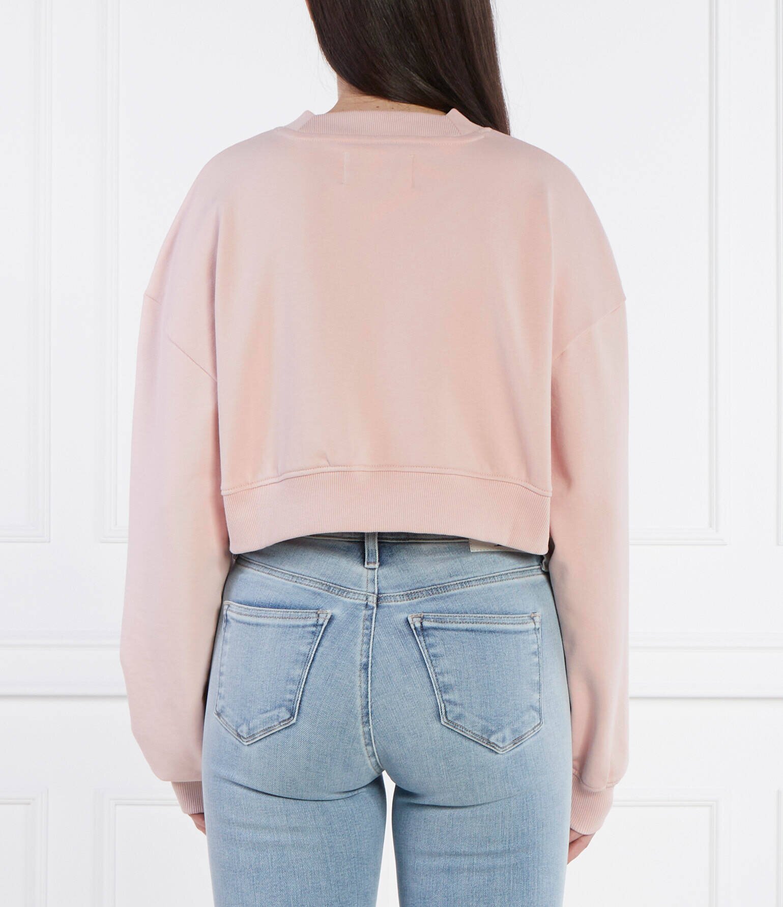 Calvin Klein Jeans Hanorac WOVEN LABEL | Cropped Fit
