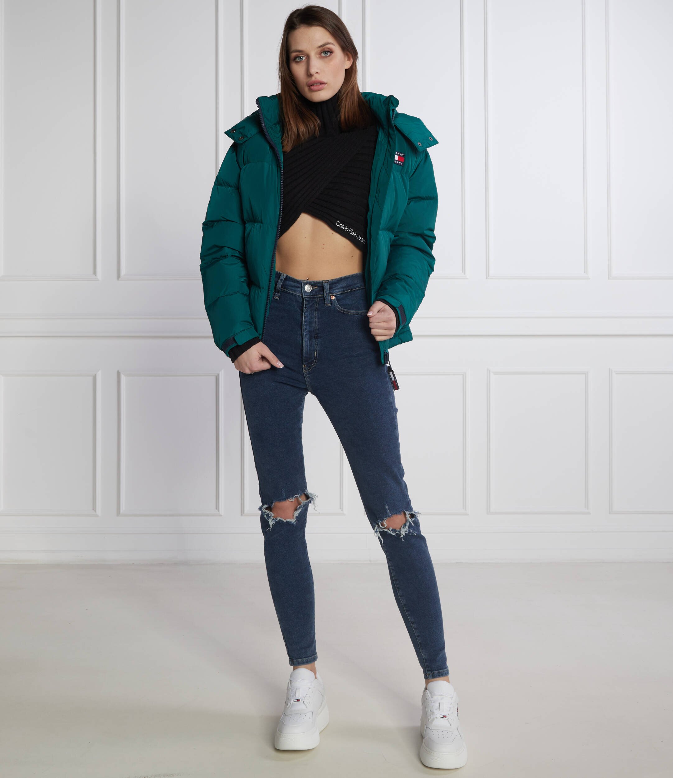 Calvin Klein Jeans Maletă WRAP | Slim Fit cu adaos de lână