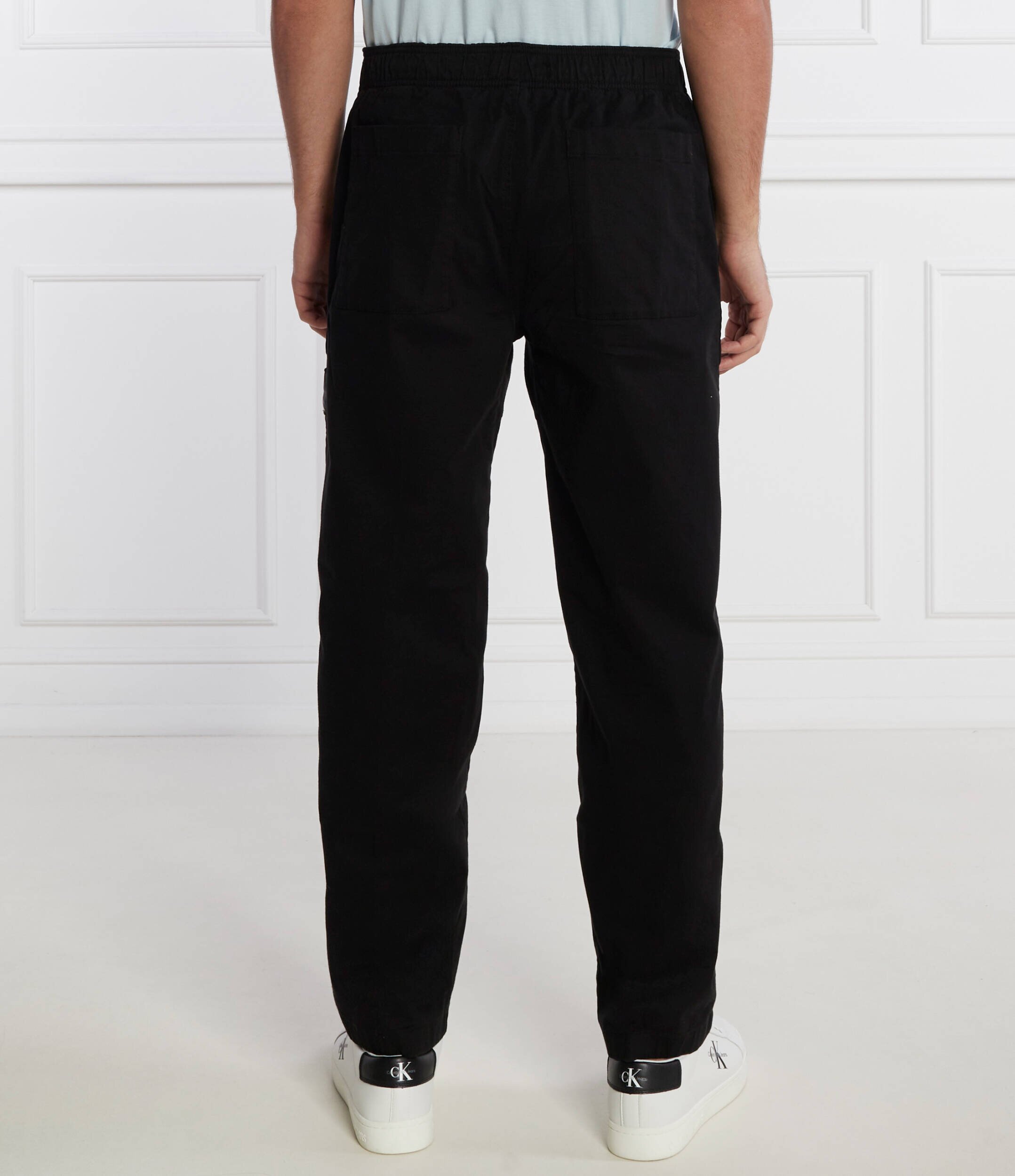 Calvin Klein Jeans Pantaloni BADGE TRIM WOVEN PANT | Regular Fit