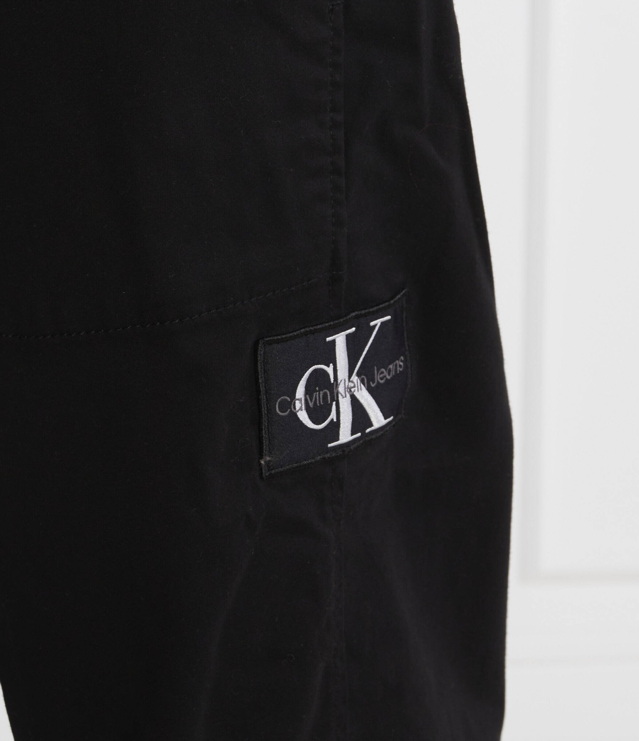 Calvin Klein Jeans Pantaloni BADGE TRIM WOVEN PANT | Regular Fit