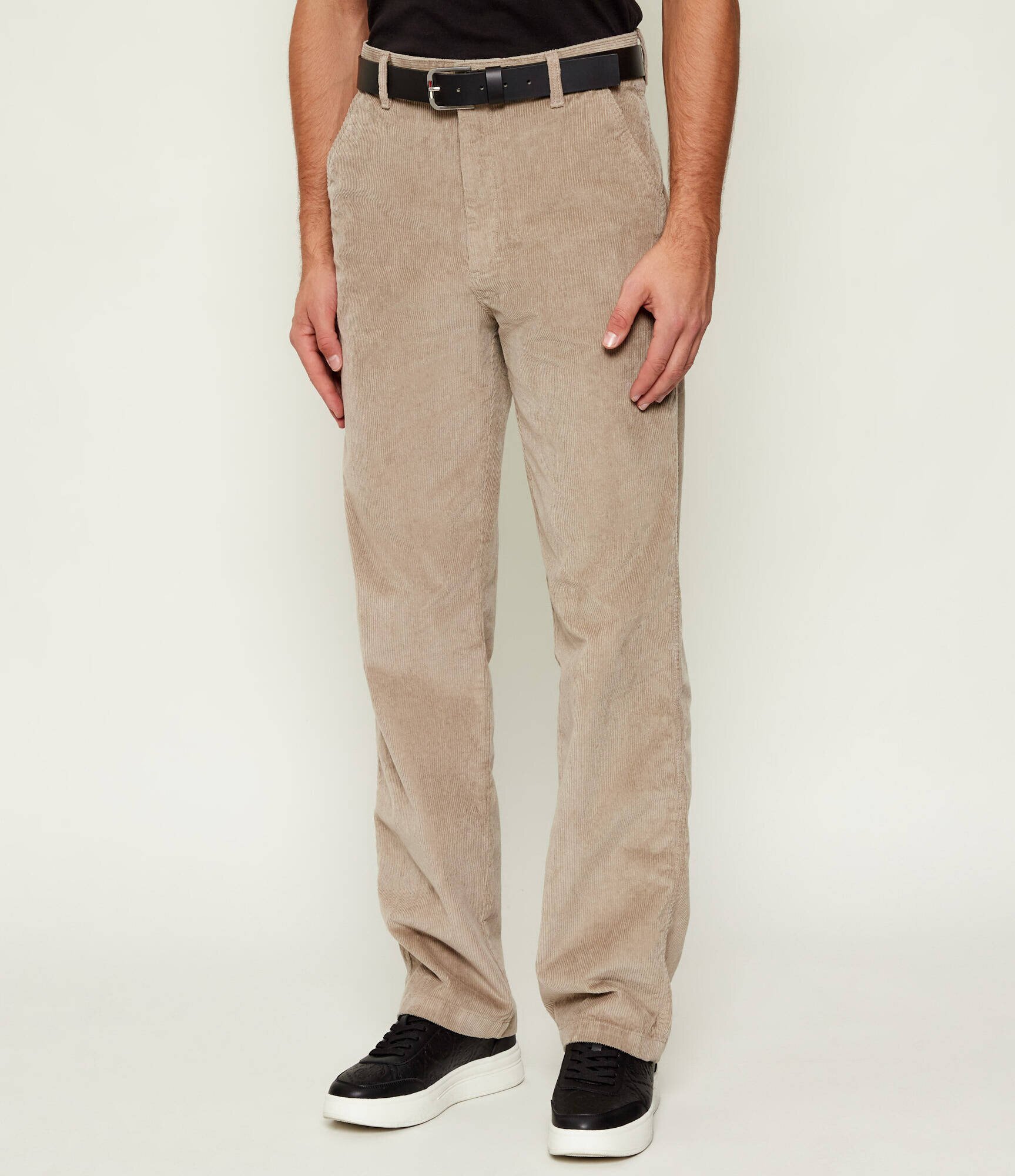 Calvin Klein Jeans Pantaloni chino 90S | Straight fit | catifea reiată