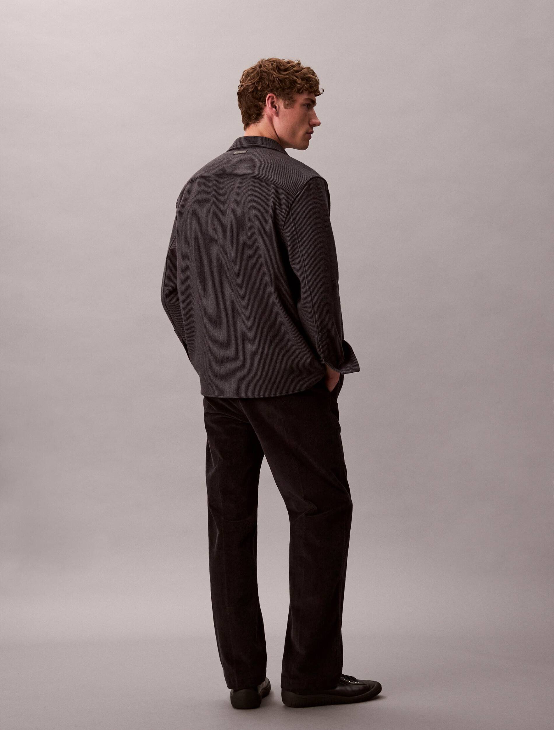Calvin Klein Jeans Pantaloni chino 90S | Straight fit | catifea reiată