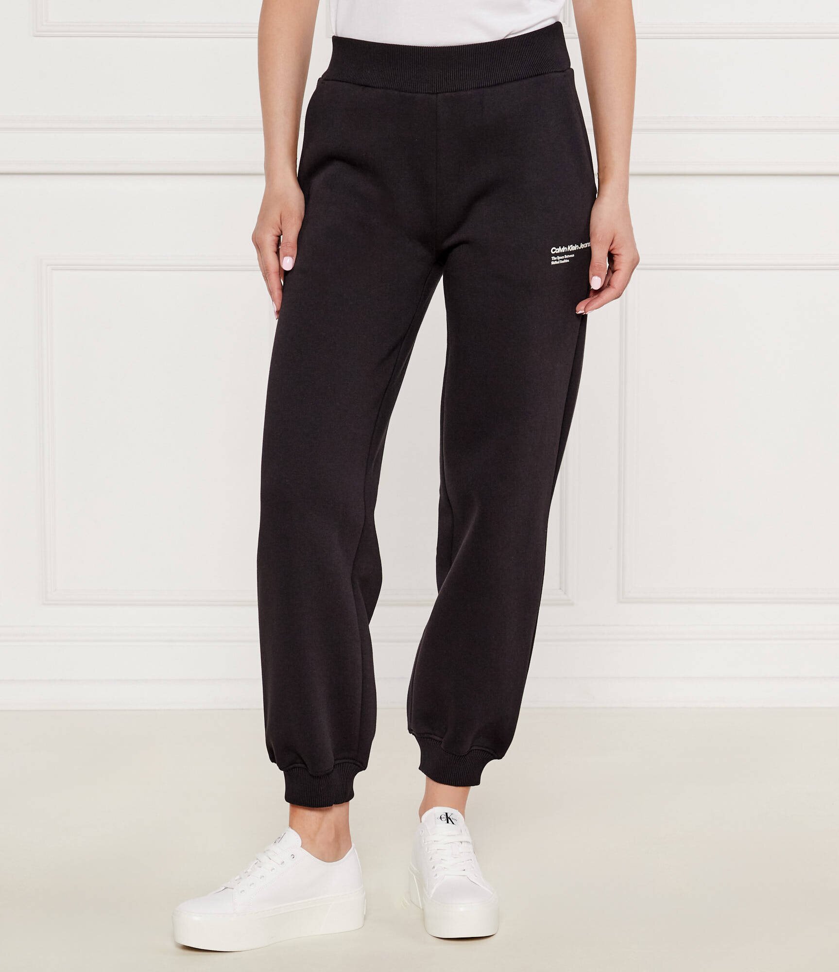 Calvin Klein Jeans Pantaloni de trening GALAXY PRINT | Comfort fit