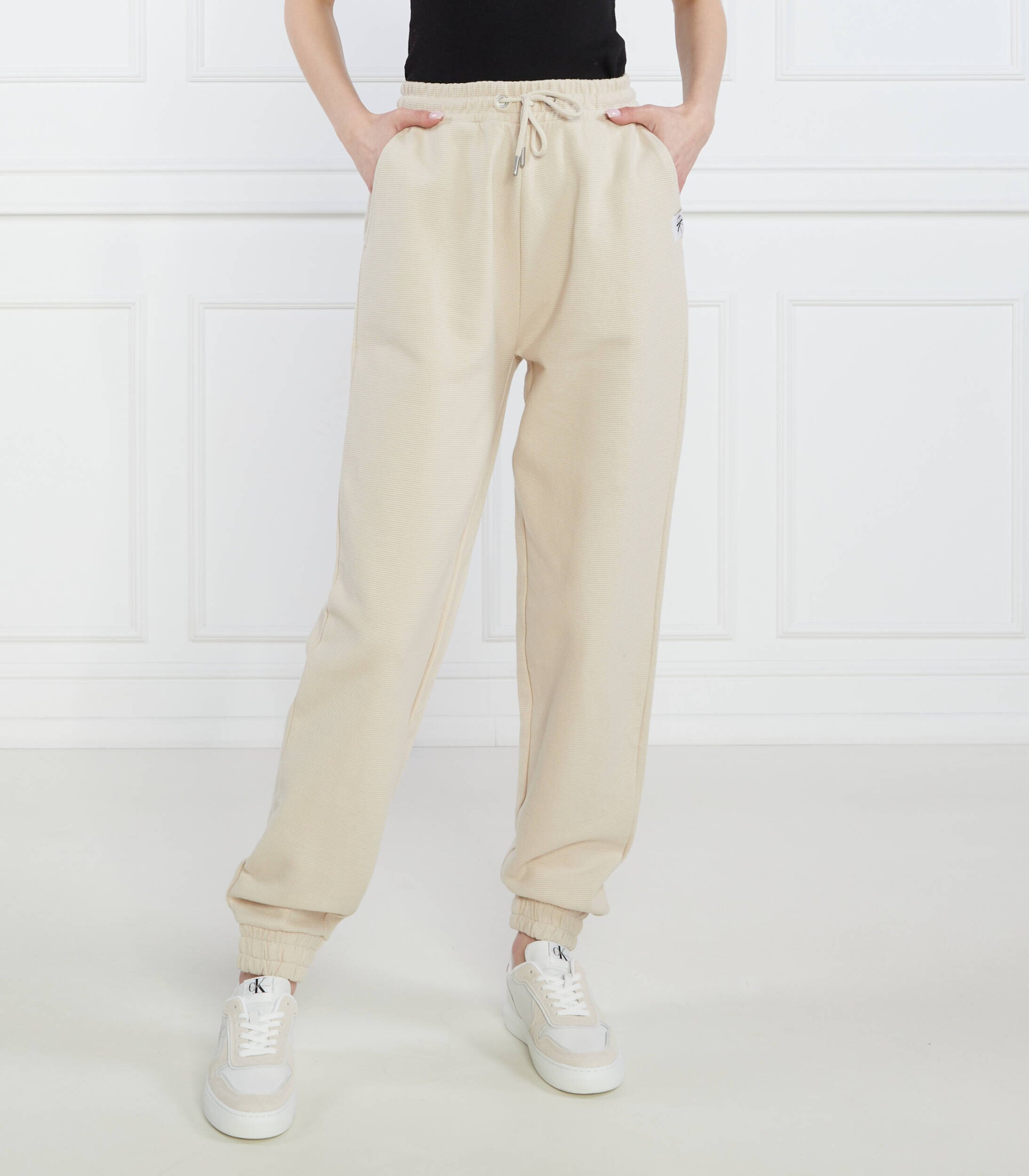 Calvin Klein Jeans Pantaloni de trening TAB OTTOMAN | Straight fit