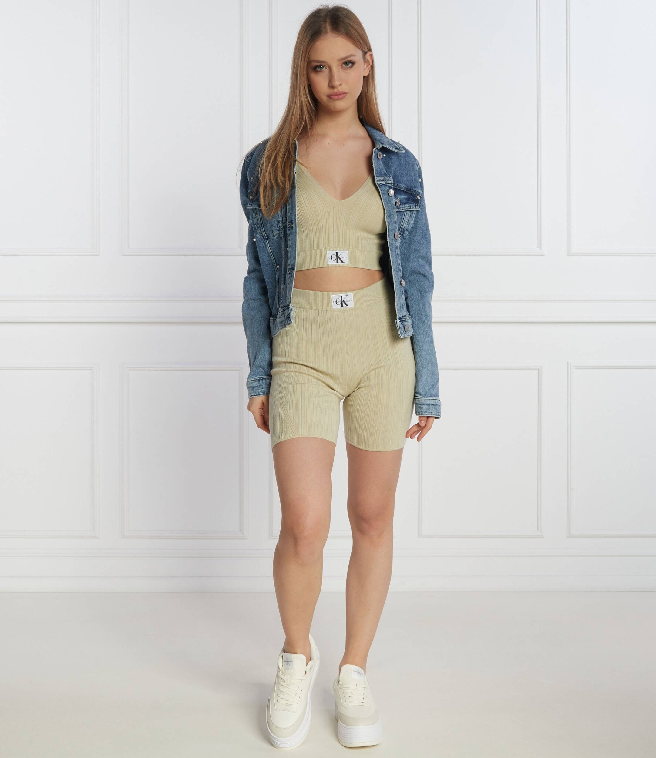 Calvin Klein Jeans pantaloni scurți biker | slim fit