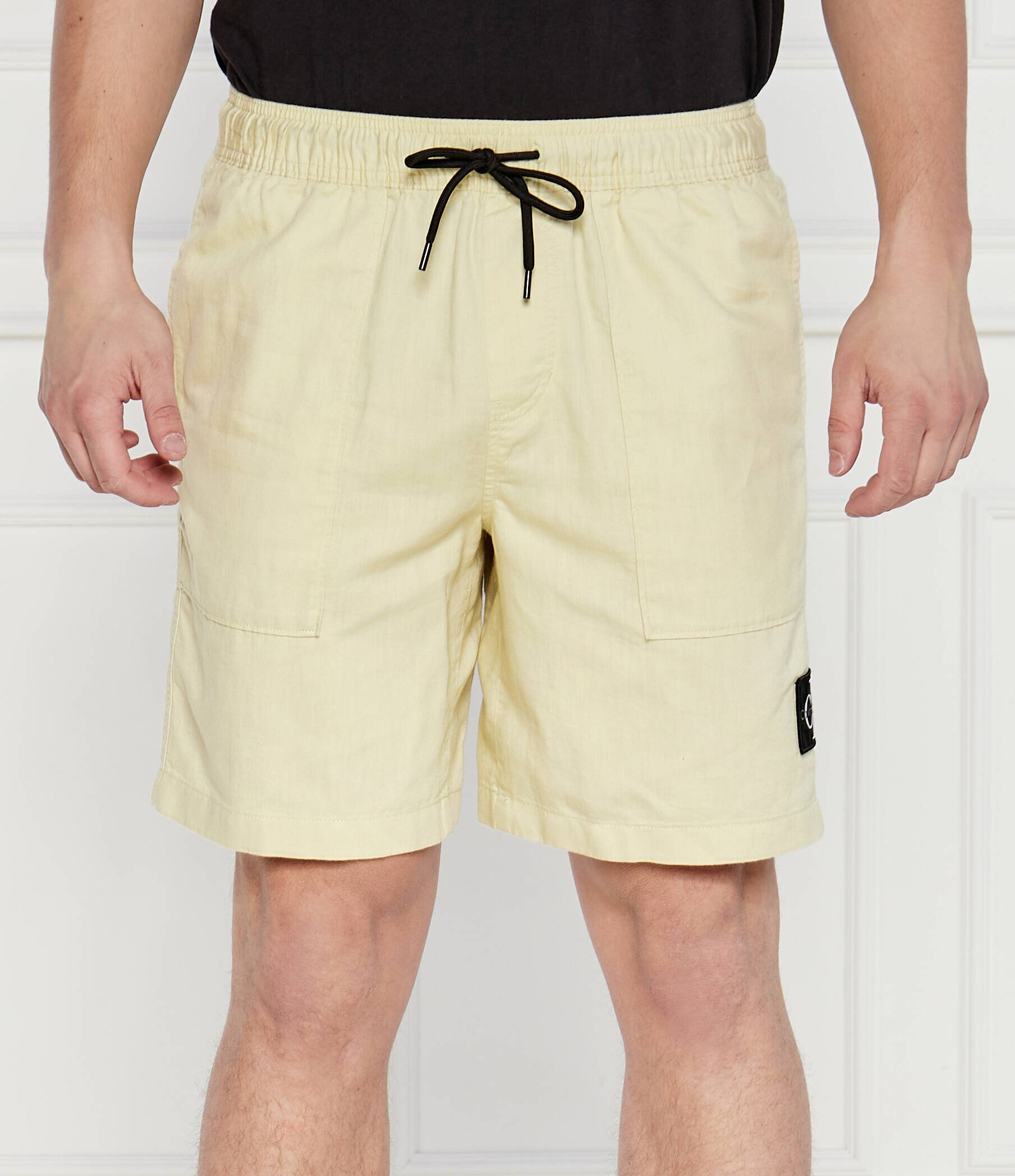 Calvin Klein Jeans Pantaloni scurți | cu adaos de in